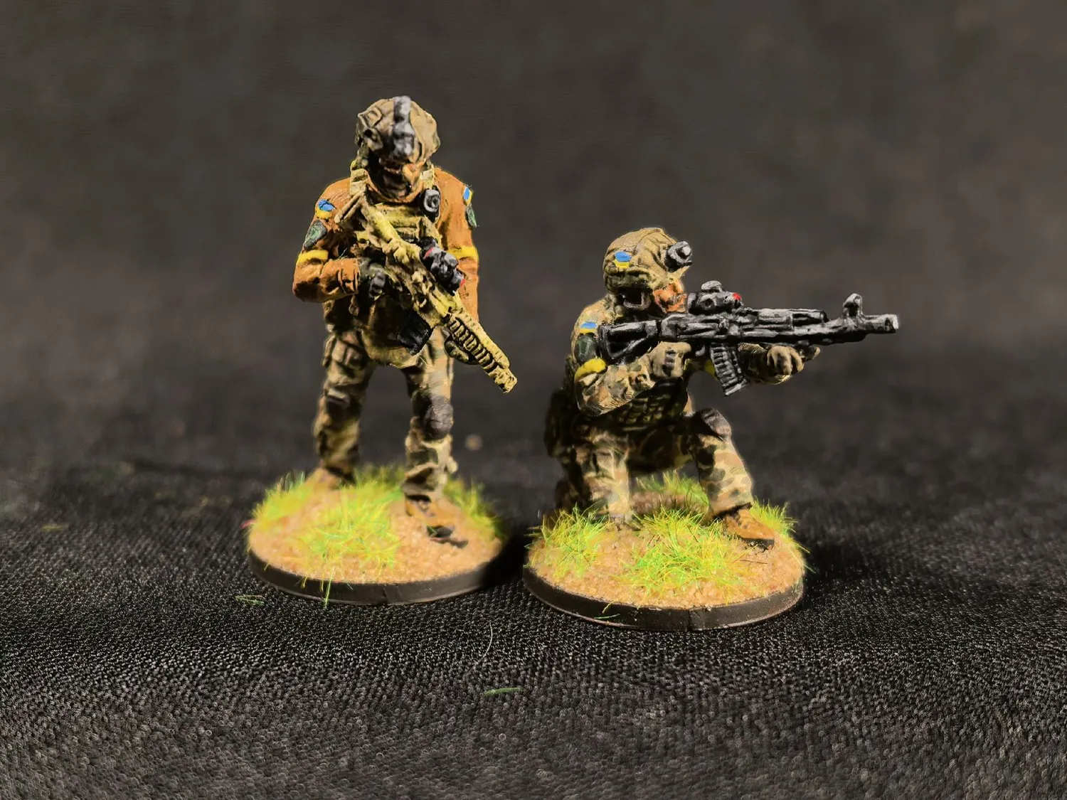 Des Tranchées aux Barricades Forces Spéciales Ukrainiennes figurines métal 17