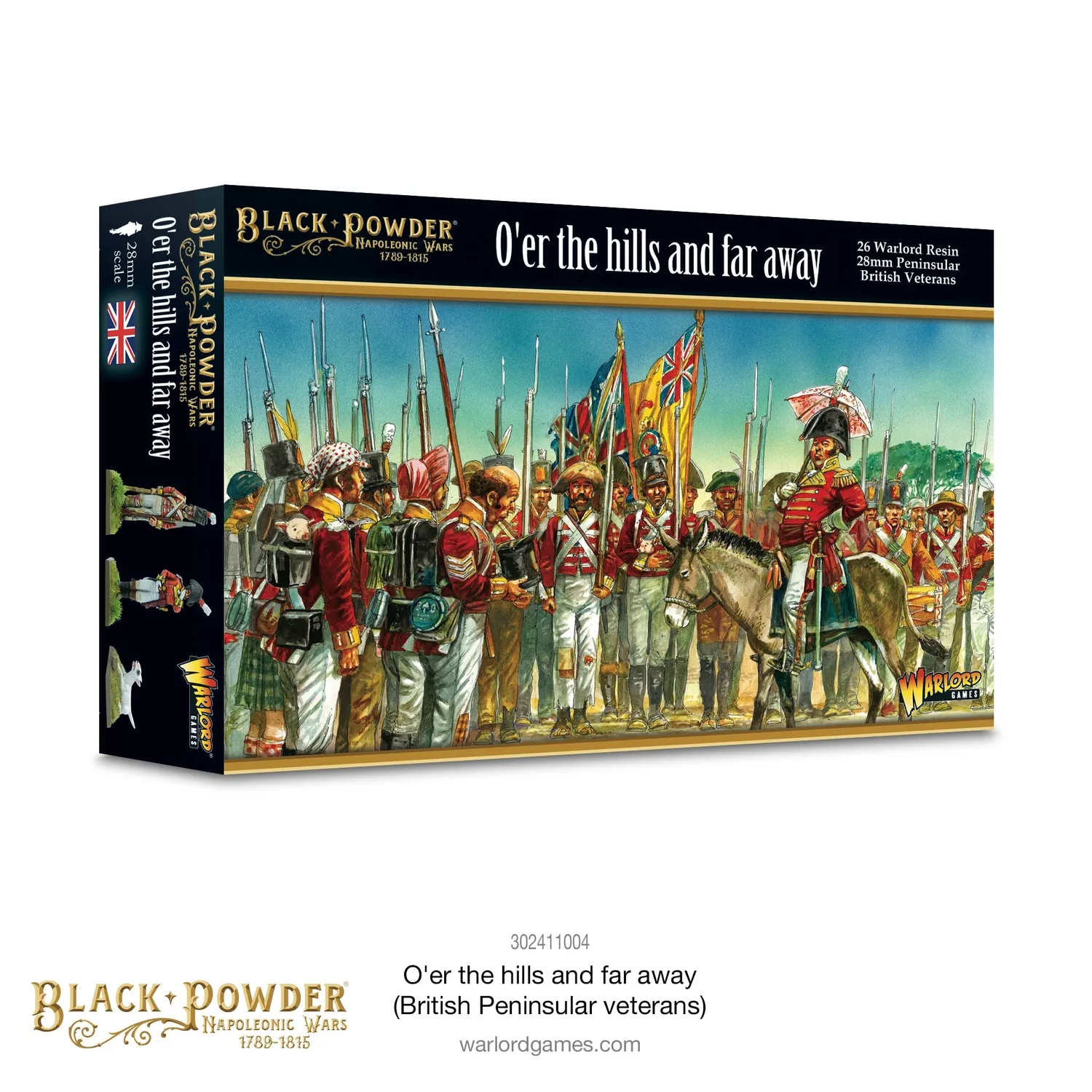 Warlord Games Black Powder O'er the Hills vétérans figurines