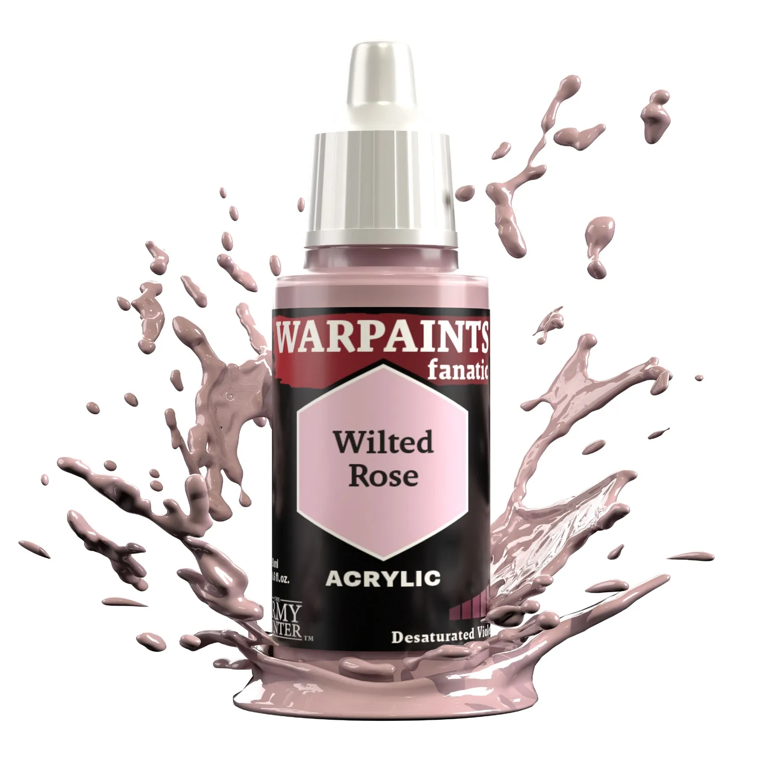 Army Painter Warpaints Fanatic Wilted Rose peinture 18 ml rose