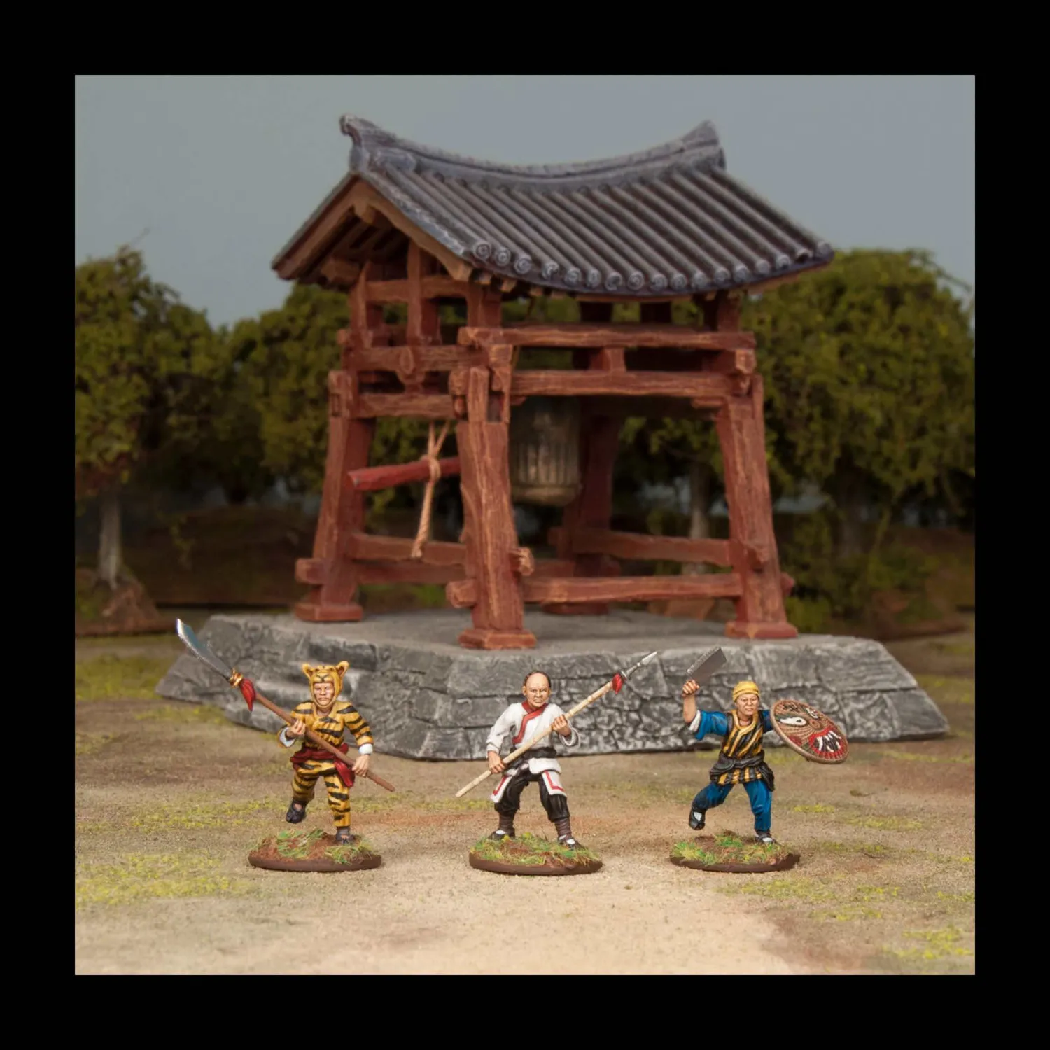 DES TRANCHEES AUX BARRICADES Boxers chinois 1899-1920 boîte 30 figurines plastique