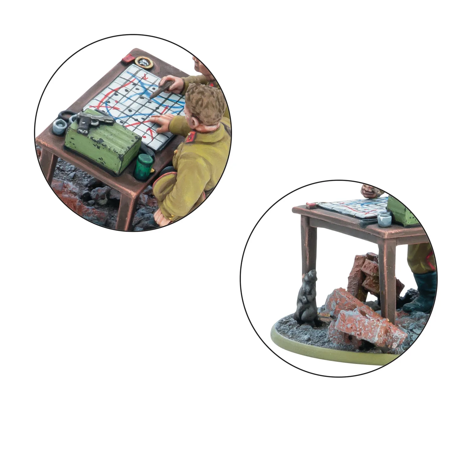 Bolt Action SOF 27 Defenders Stalingrad vignette résine