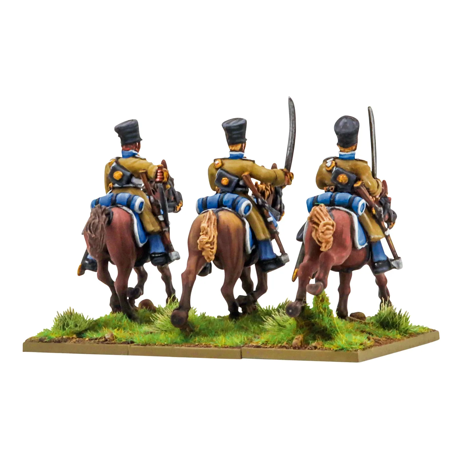 Black Powder Crimean War Russian Hussars figurines cavalerie métal 3 modèles