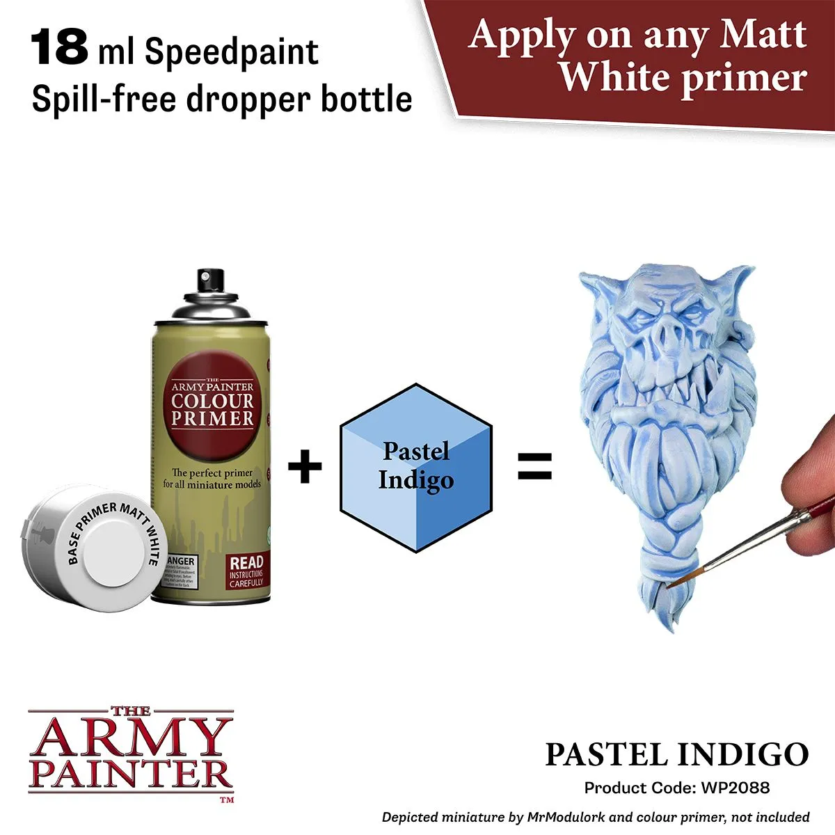Army Painter Speedpaint Pastel Indigo peinture une couche