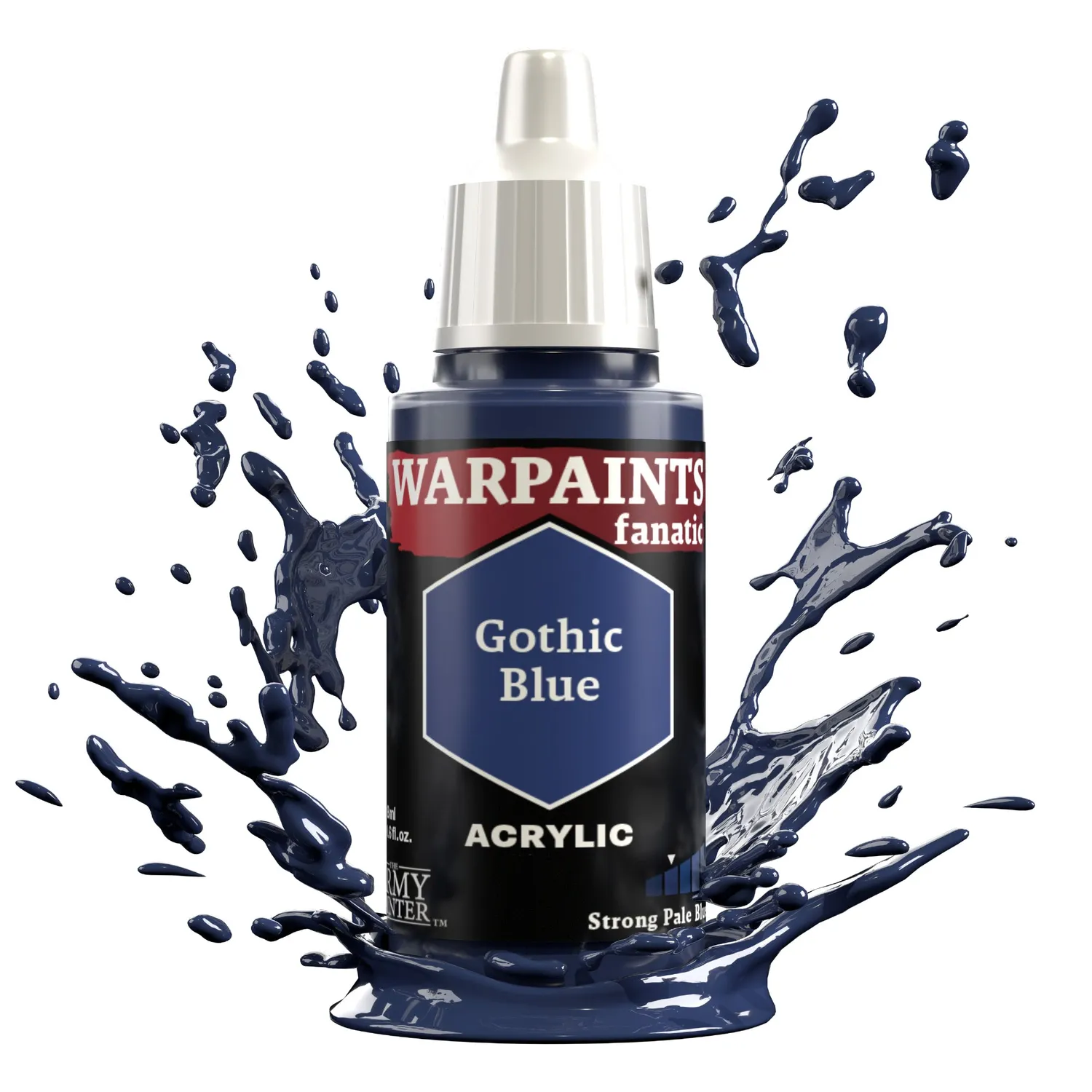 Army Painter Warpaints Fanatic Gothic Blue peinture acrylique 18 ml haute couvrance