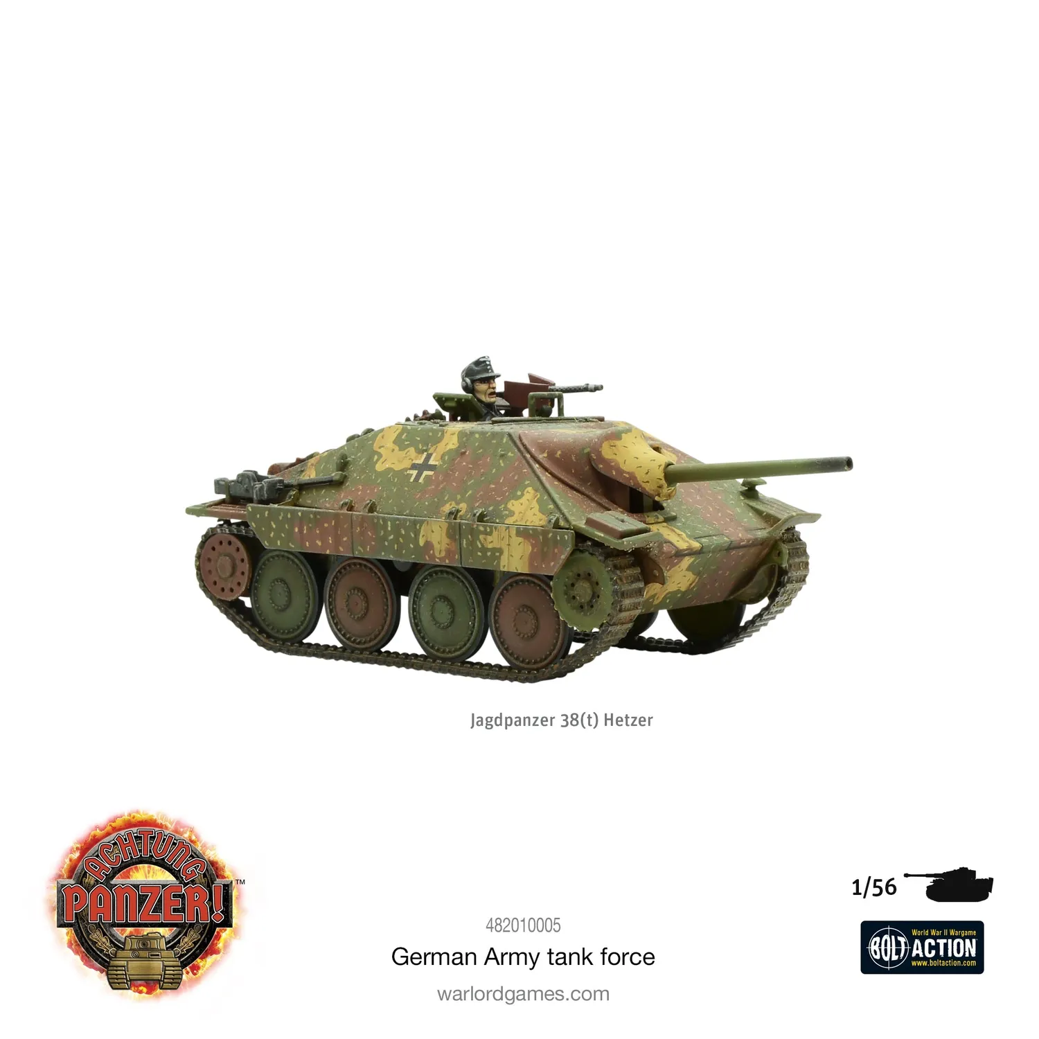 Achtung Panzer! German Army Tank Force maquette chars 5 kits