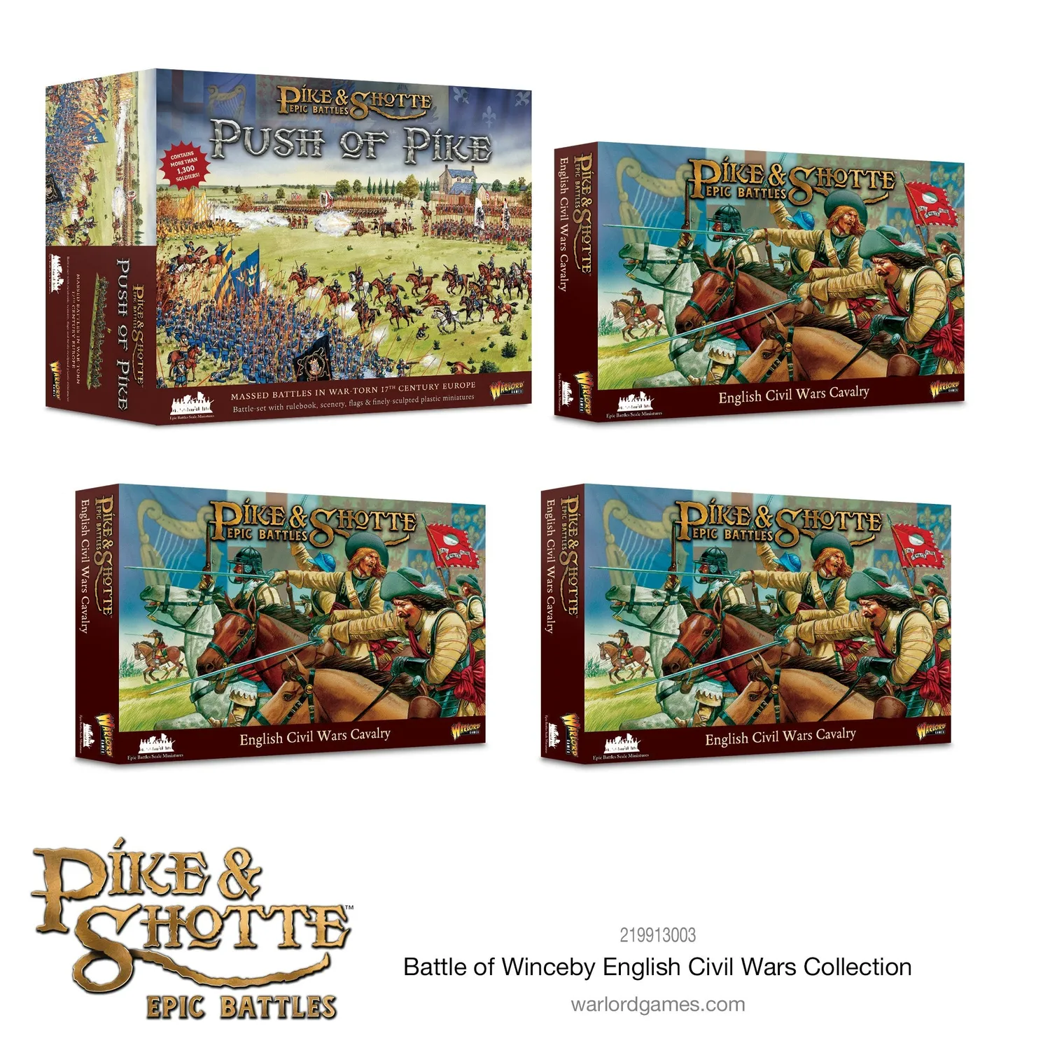 Warlord Pike & Shotte Epic Winceby Collection cavalerie