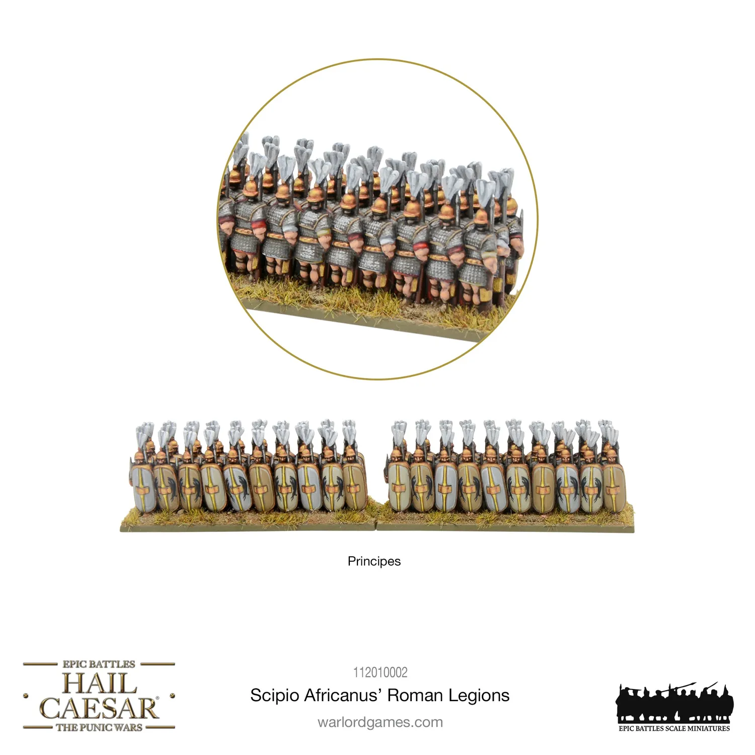 Bolt Action Hail Caesar Epic Battles Scipio Africanus’ Roman Legions boîte