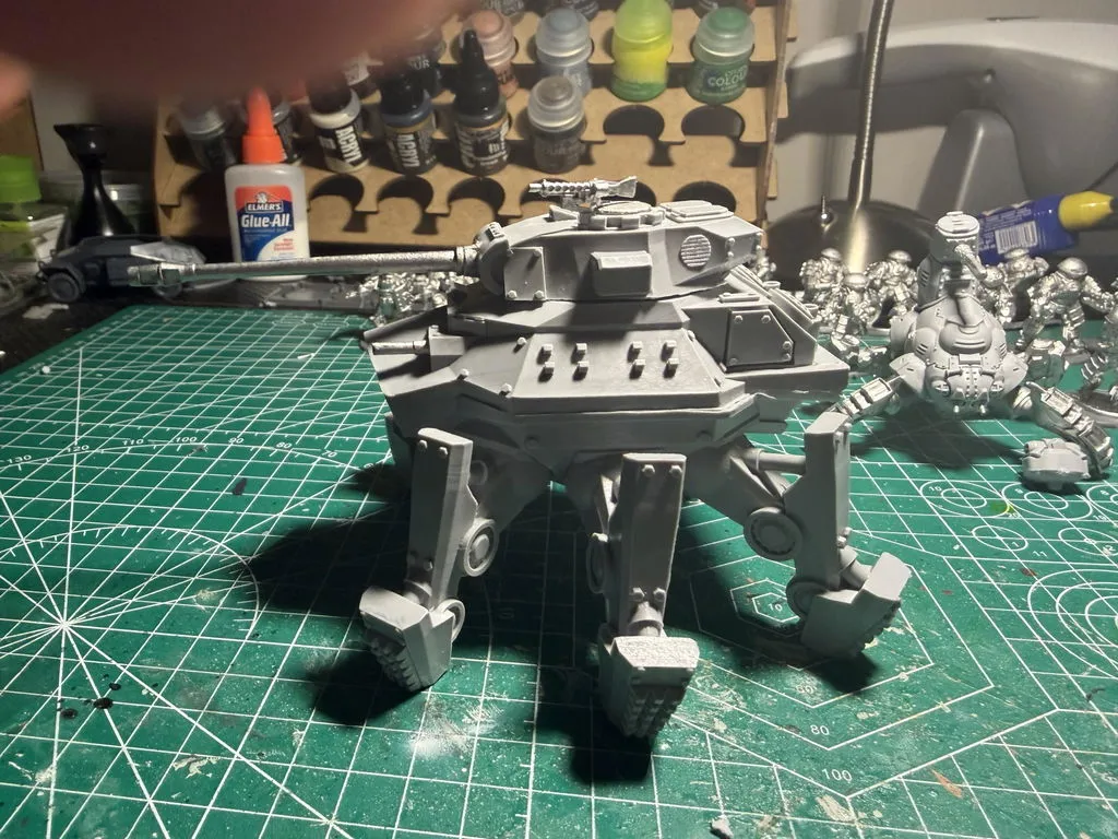 Bolt Action Konflikt'47 Wotan Heavy Panzermech marcheur 1 figurine