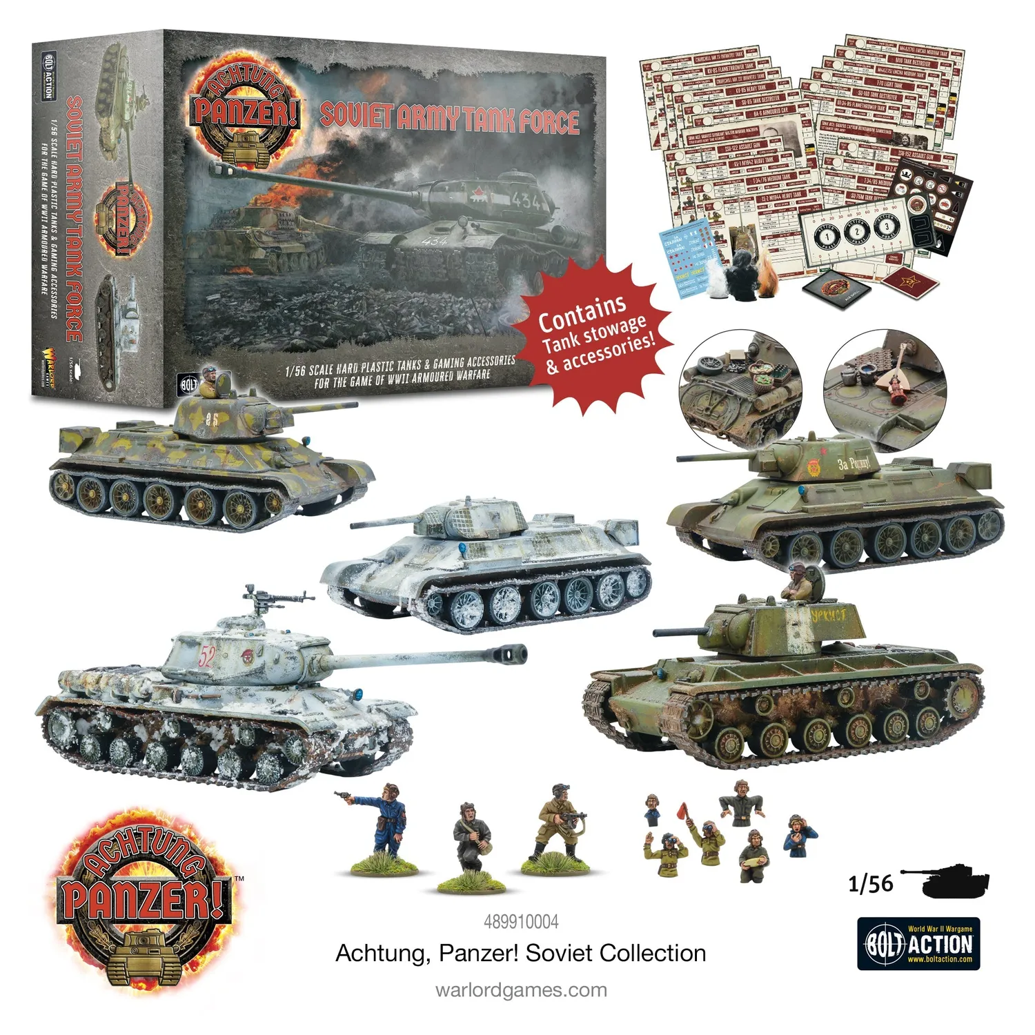 Bolt Action Achtung Panzer! Soviet Collection coffret sovitique