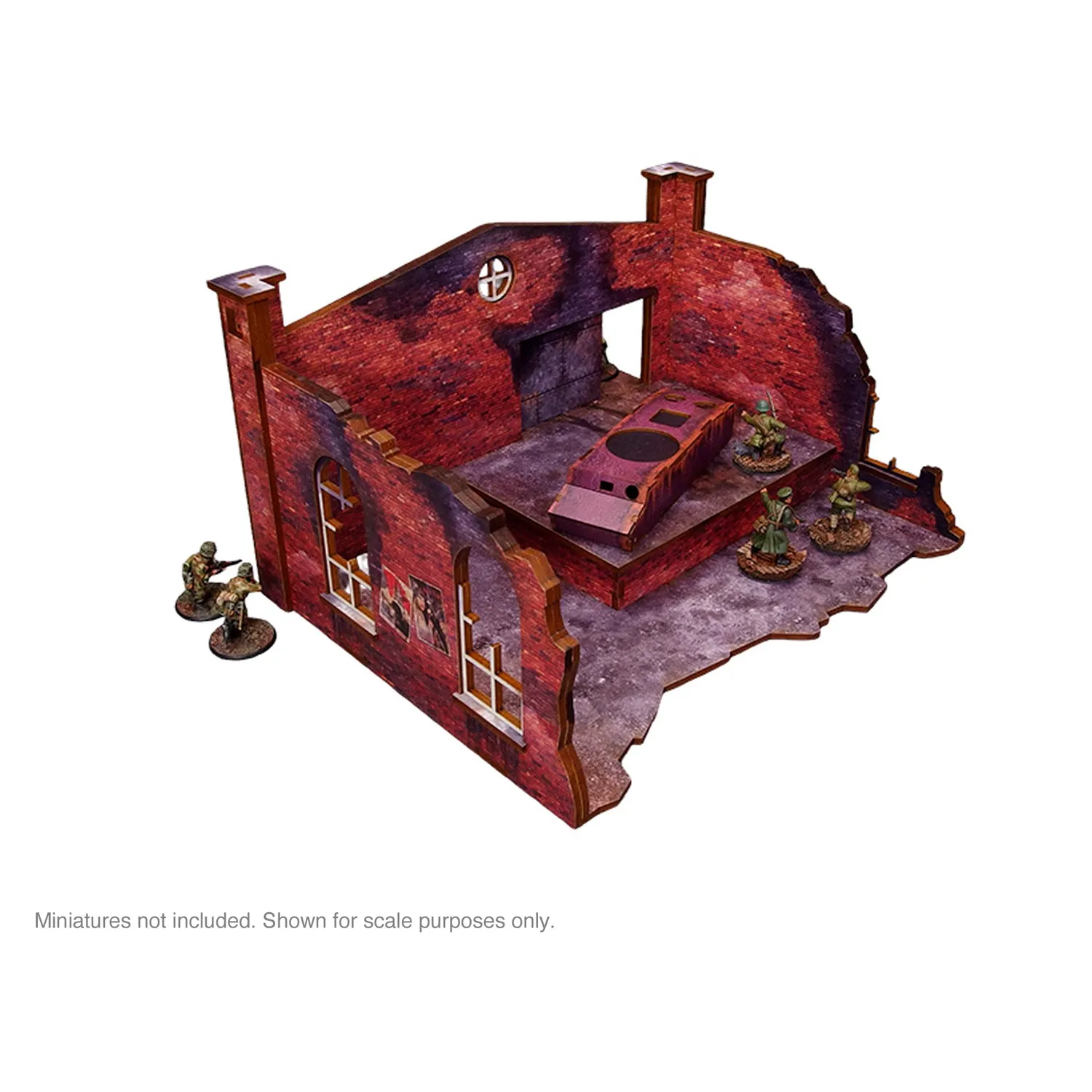 Micro Art Bolt Action Stalingrad Factory Back décor pré-peint