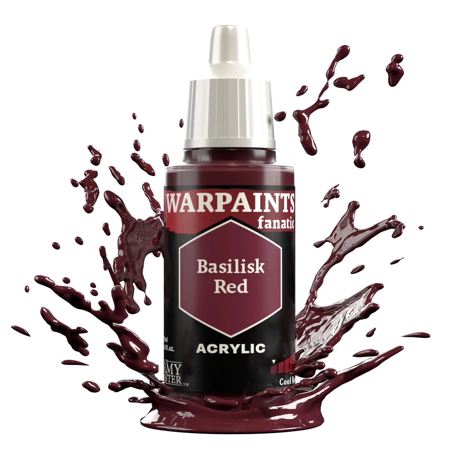 The Army Painter Warpaints Fanatic Basilisk Red peinture acrylique 18 ml