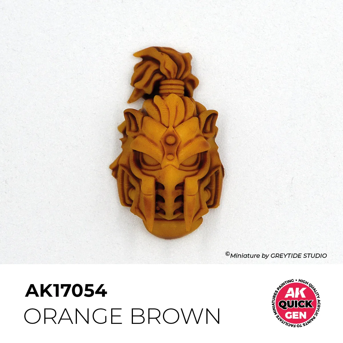 Bolt Action AK Interactive QuickGen Orange Brown peinture 18 ml