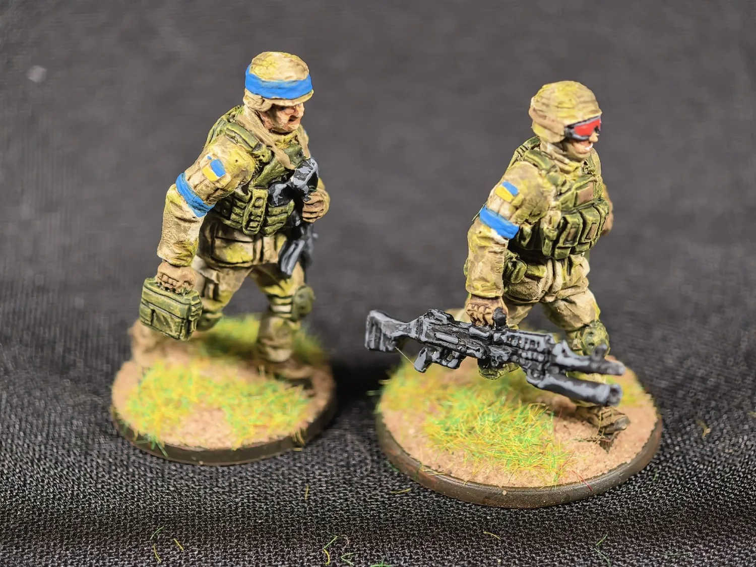 Ares Wargames Réguliers Ukrainiens figurines 28mm métal x24