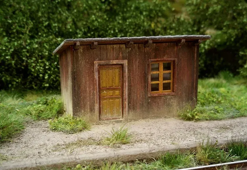 Model Scene 98521 gare rurale bâtiment miniature