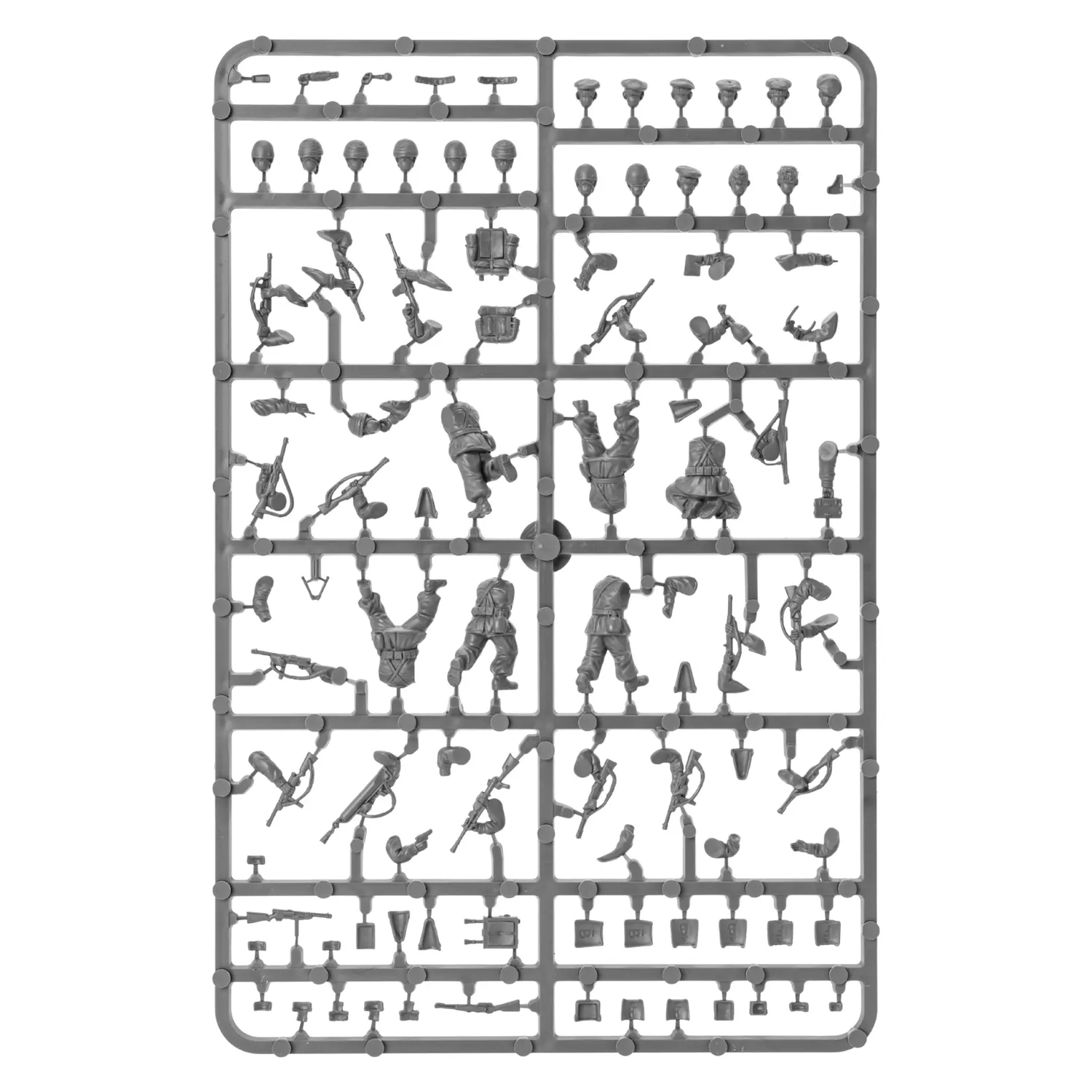 Bolt Action Italian Paracadutisti (2026) Sprue figurines 6 soldats plastique