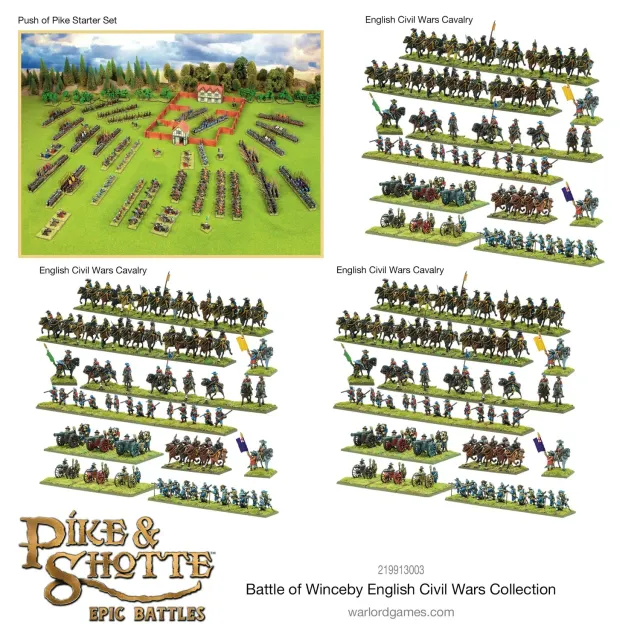 Warlord Pike & Shotte Epic Winceby Collection cavalerie