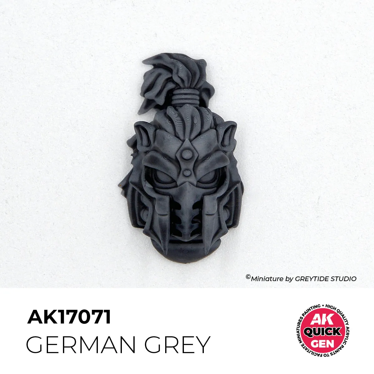 AK Interactive QuickGen GERMAN GREY peinture acrylique 17 ml gris