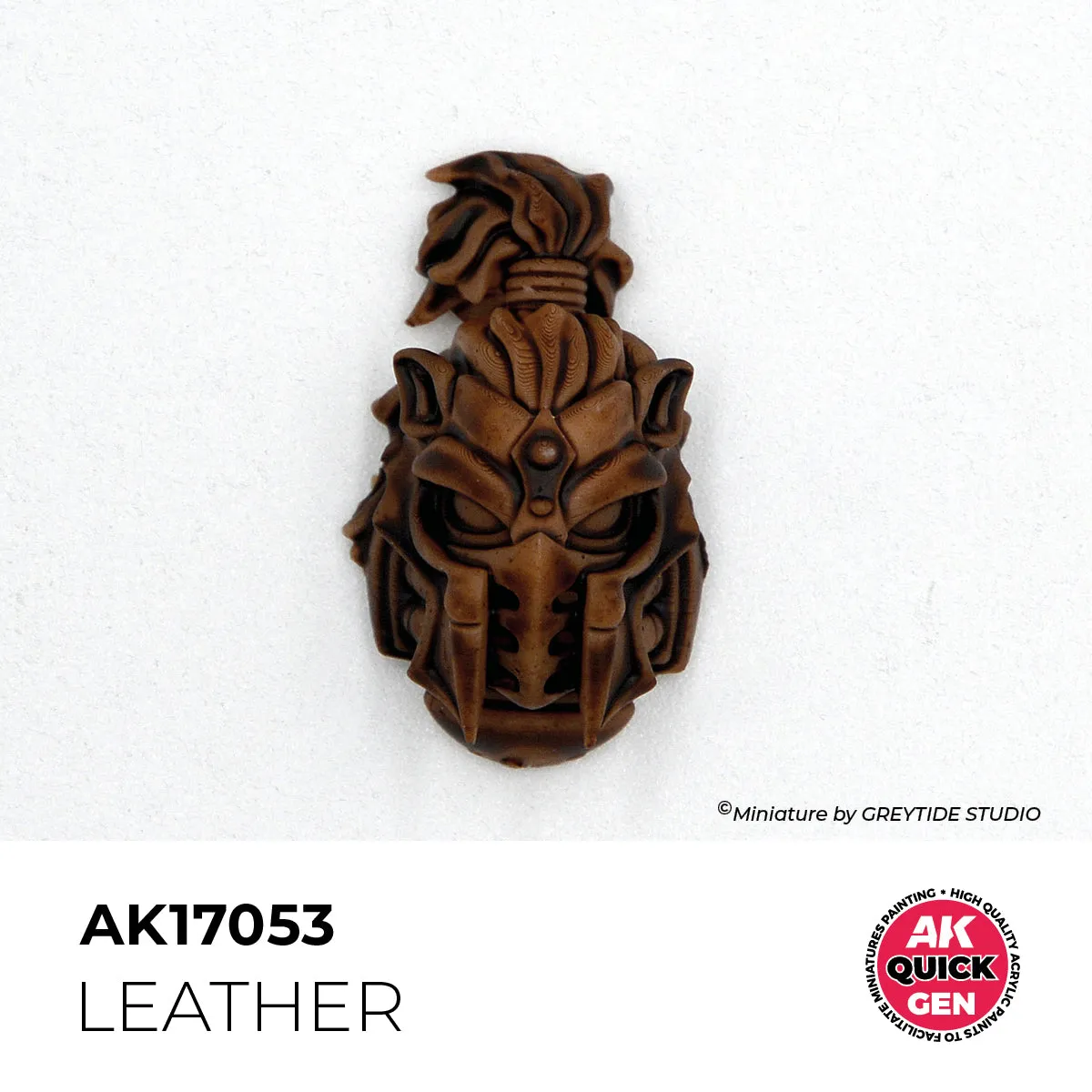 AK Interactive QuickGen Leather peinture acrylique 18 ml marron