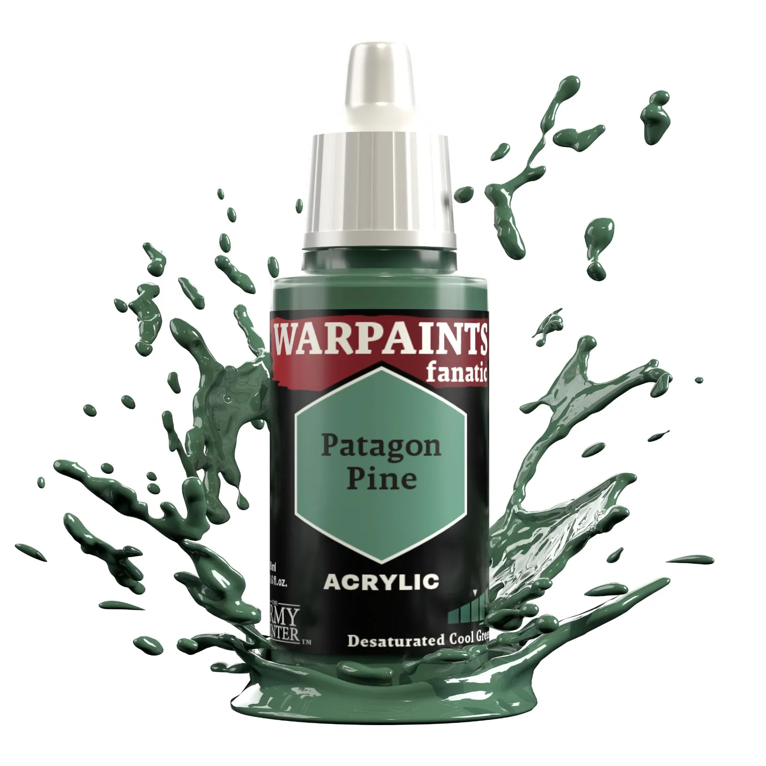 Bolt Action Warpaints Fanatic Patagon Pine peinture verte 18 ml