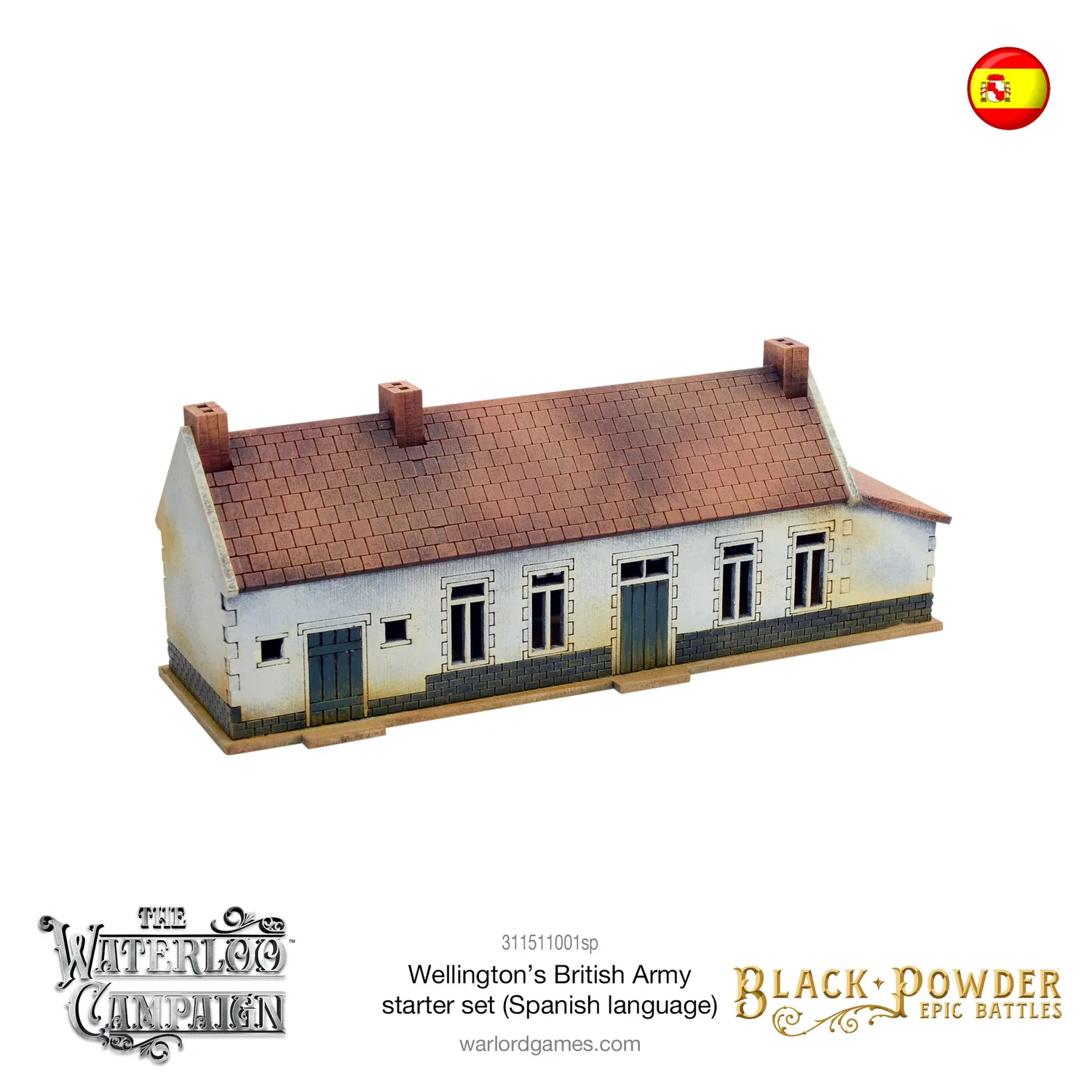 Black Powder Epic Battles Waterloo Wellington's British Army starter set plastique