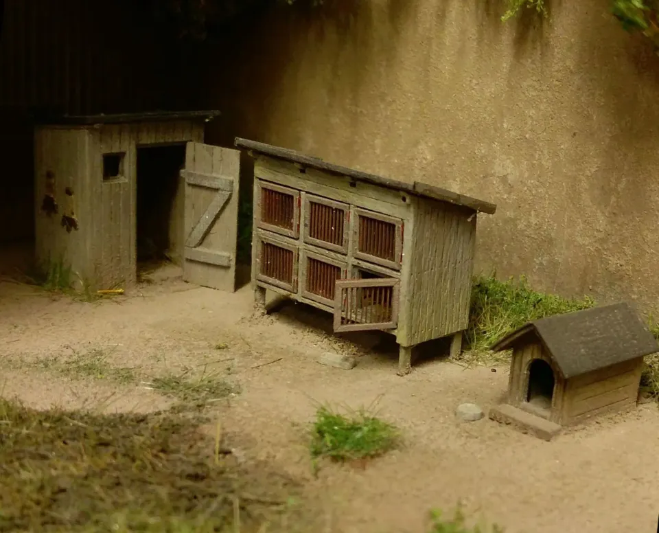 Model Scene Farm Yard 98523 tapis décor cour de ferme