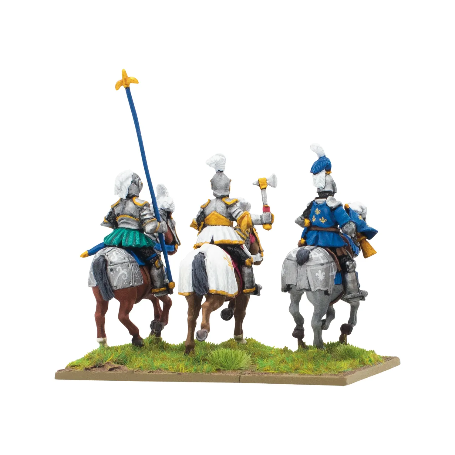 Bolt Action Italian Wars French Gendarmes Heavy Cavalry Command métal