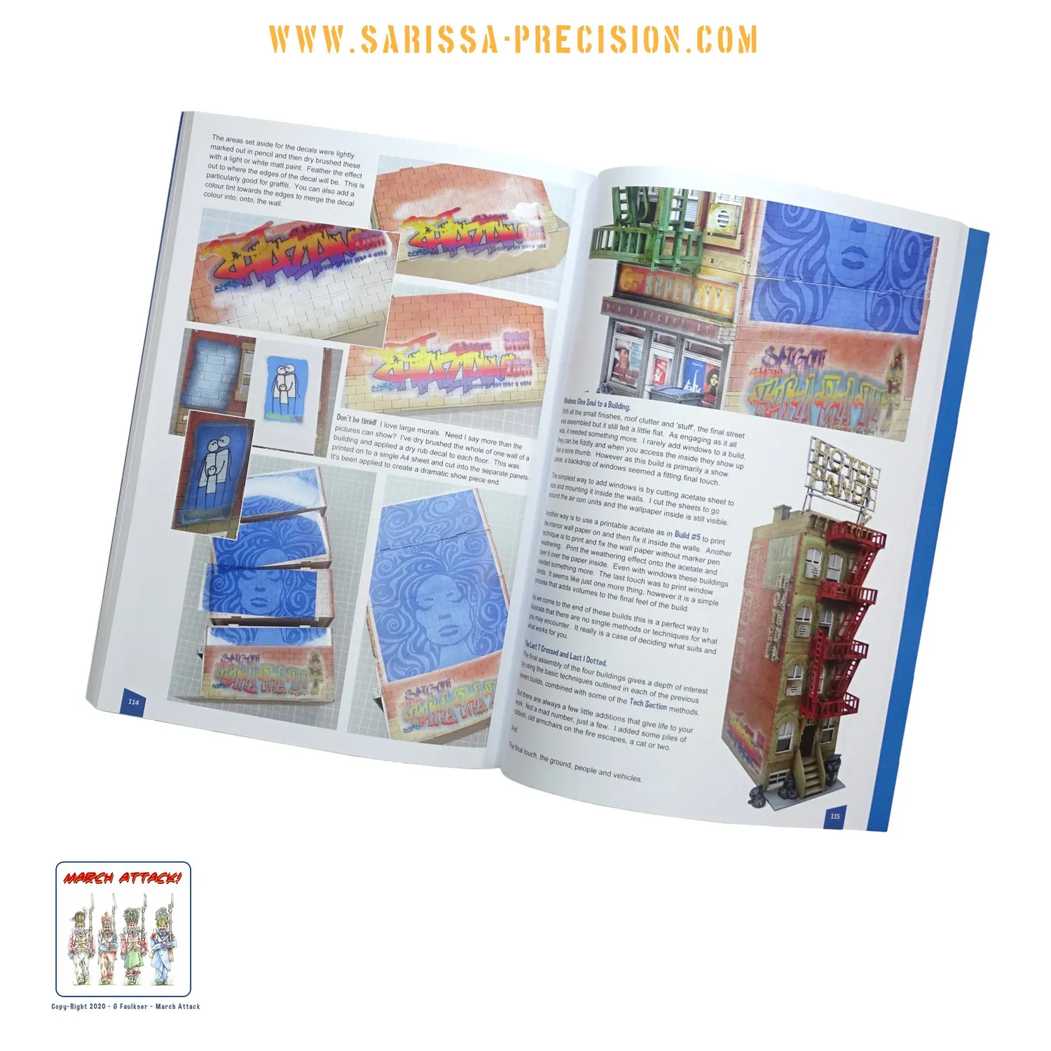 Sarissa guide kits MDF découpe laser livre 148 pages