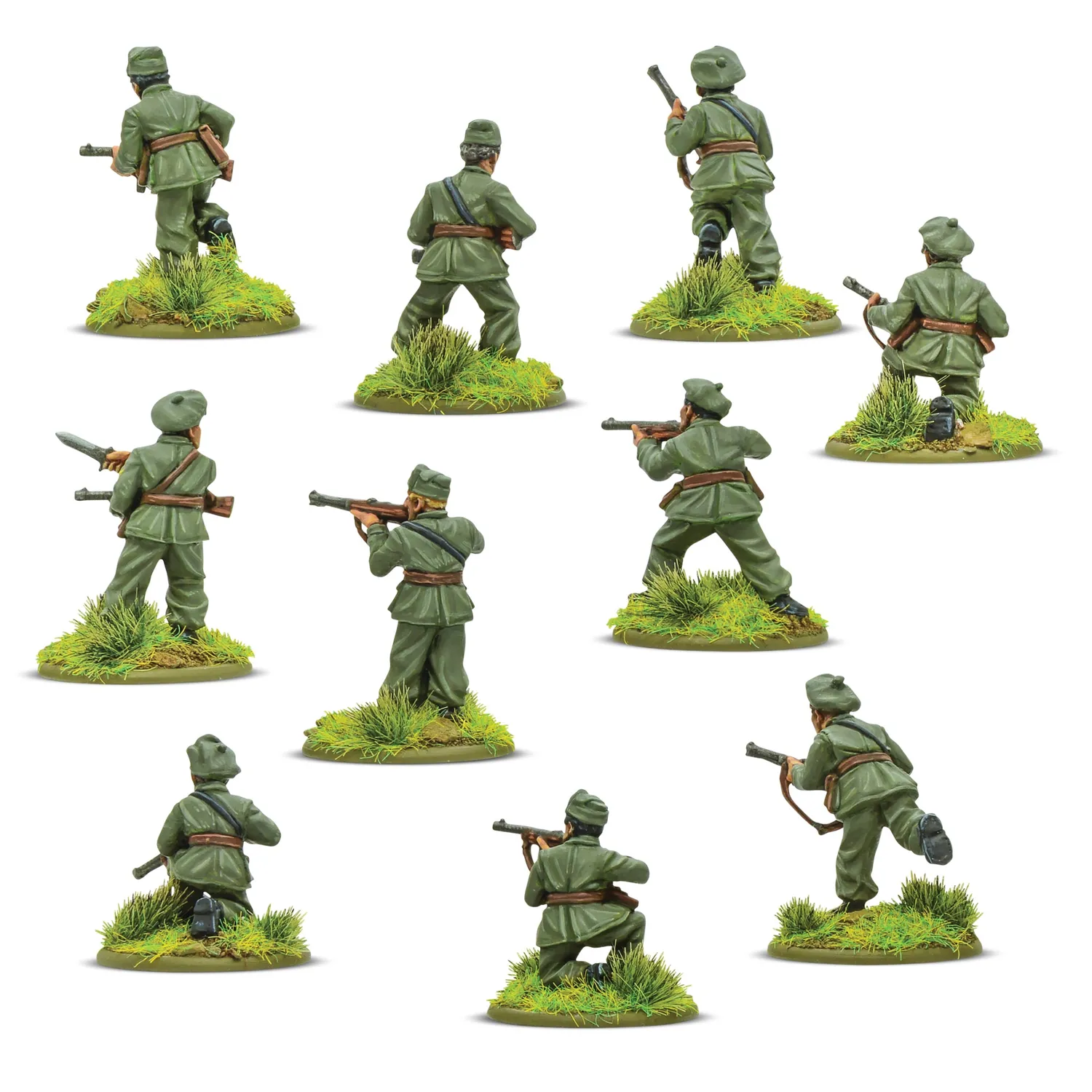 Bolt Action Italian X Arditi Section figurines métal 10 pièces