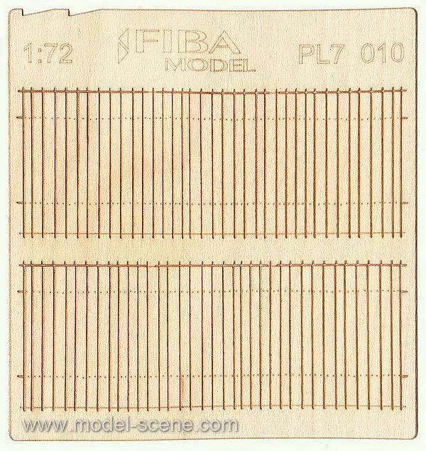 Albion PL7-010 Straight cut clôture miniature x2