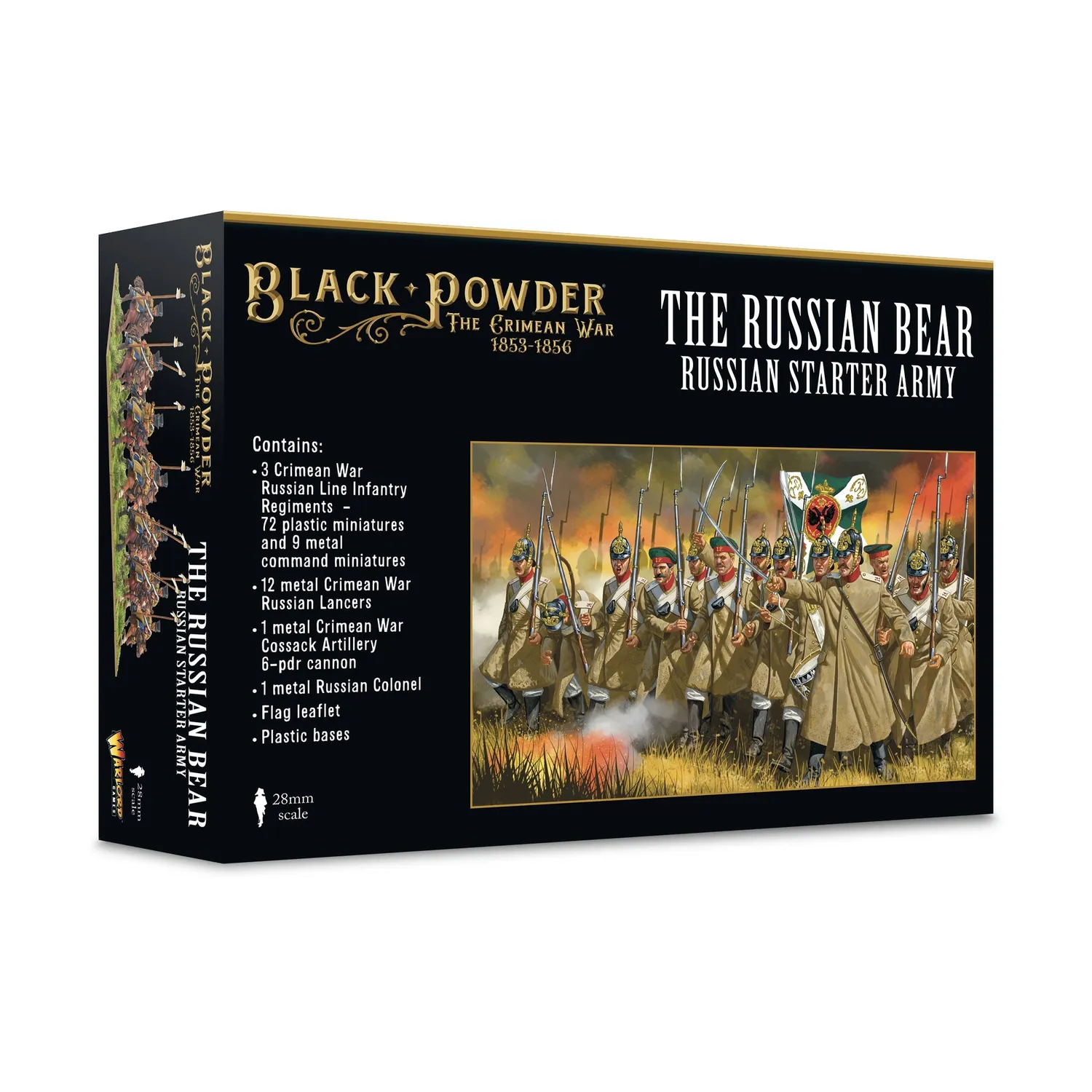 Black Powder Russian Bear coffret armée russe Crimée 28mm