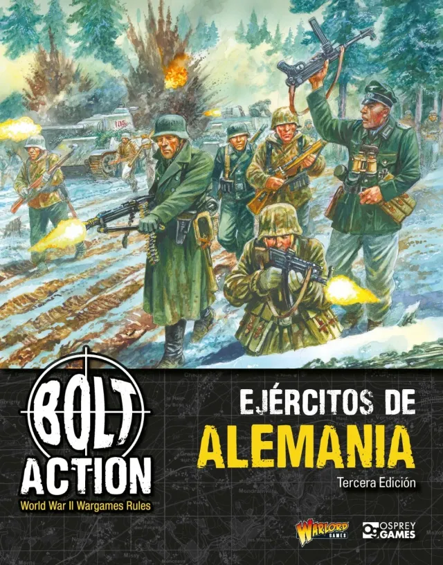 Bolt Action Armées d'Allemagne 3e édition livre espagnol
