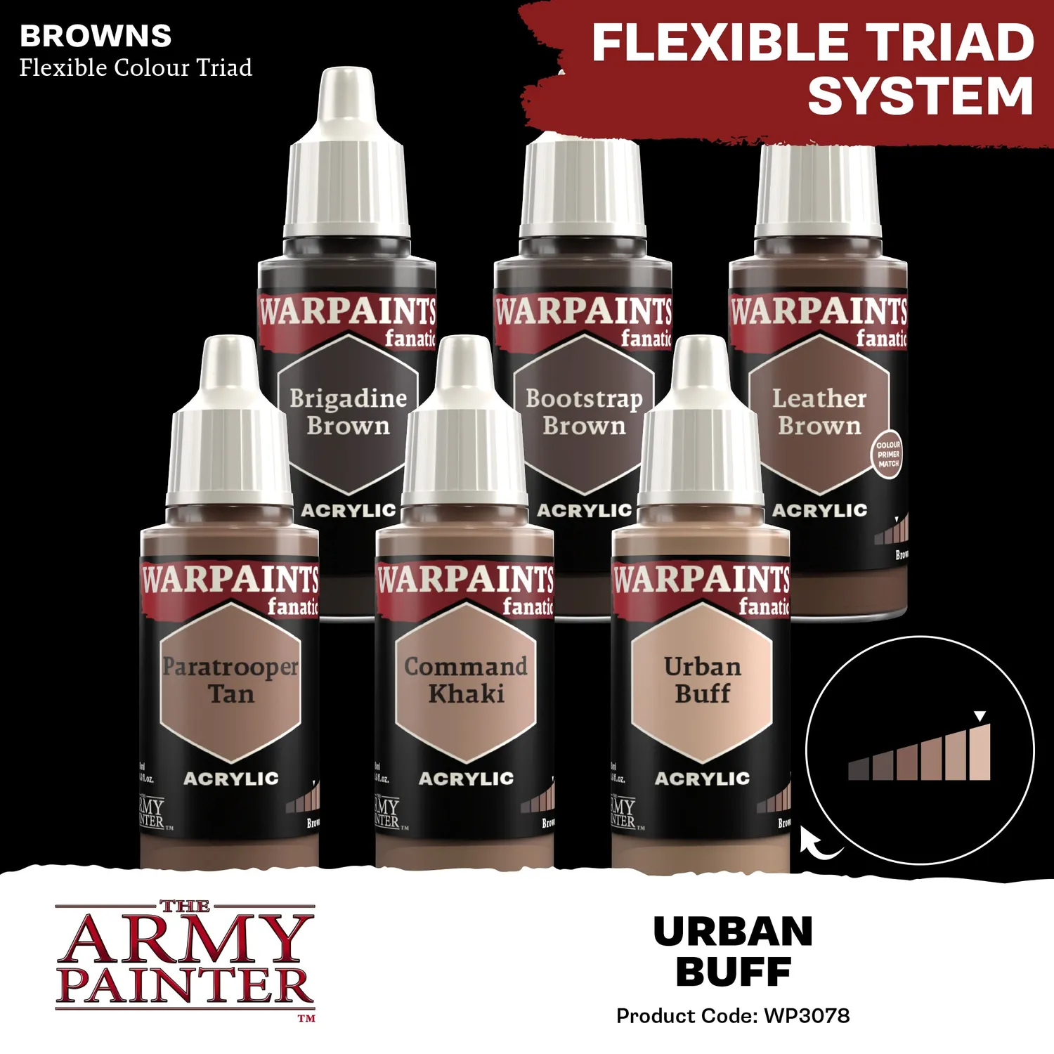 Army Painter Warpaints Fanatic Urban Buff peinture acrylique 18ml