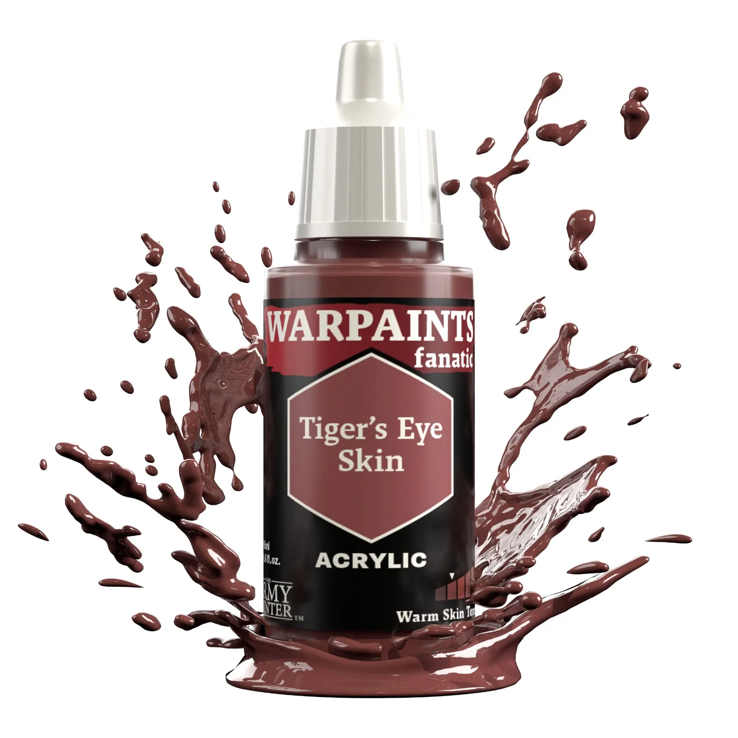 Bolt Action Warpaints Fanatic Tiger's Eye Skin peinture acrylique chair