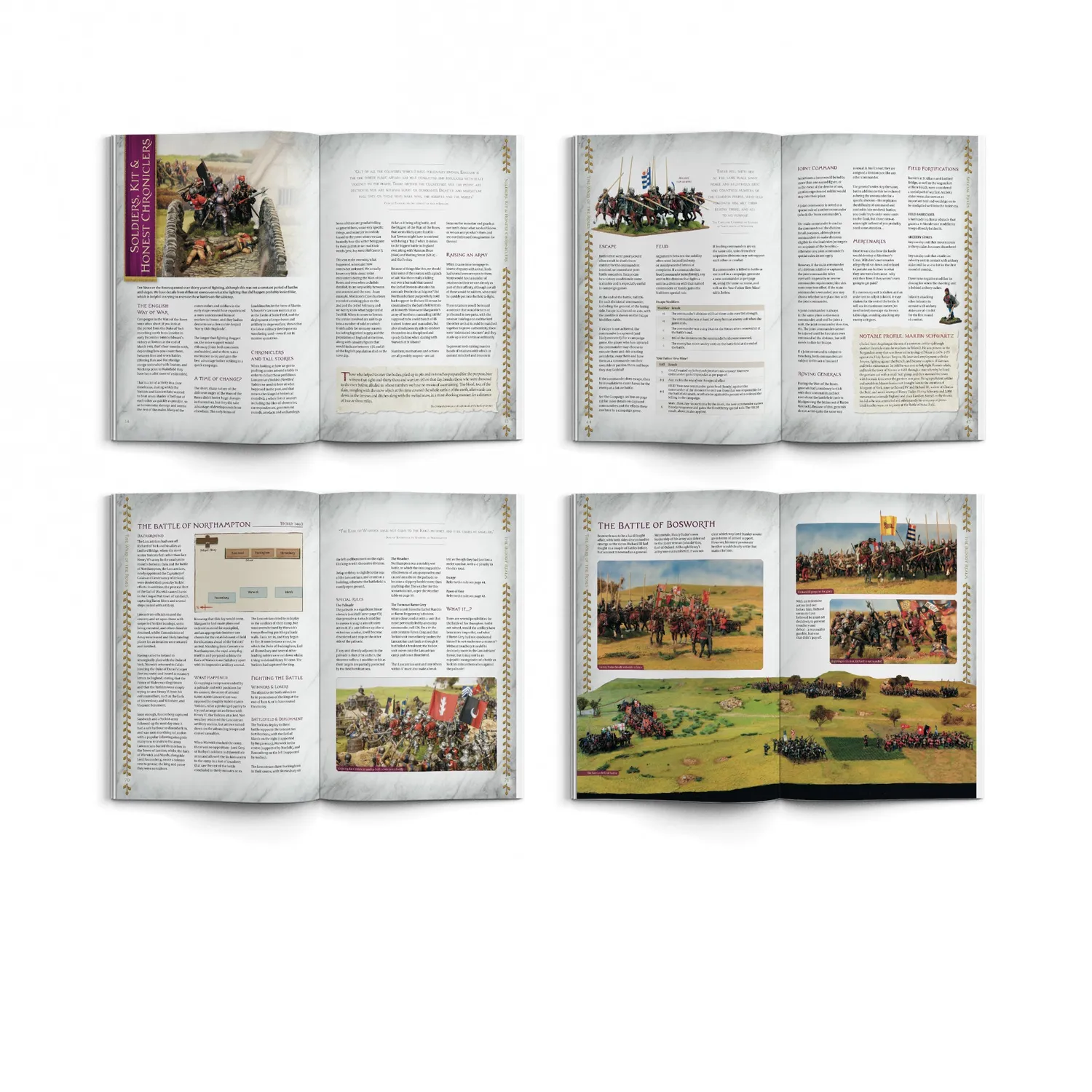 Bolt Action Hail Caesar Wars of Roses livre figurine Richard III