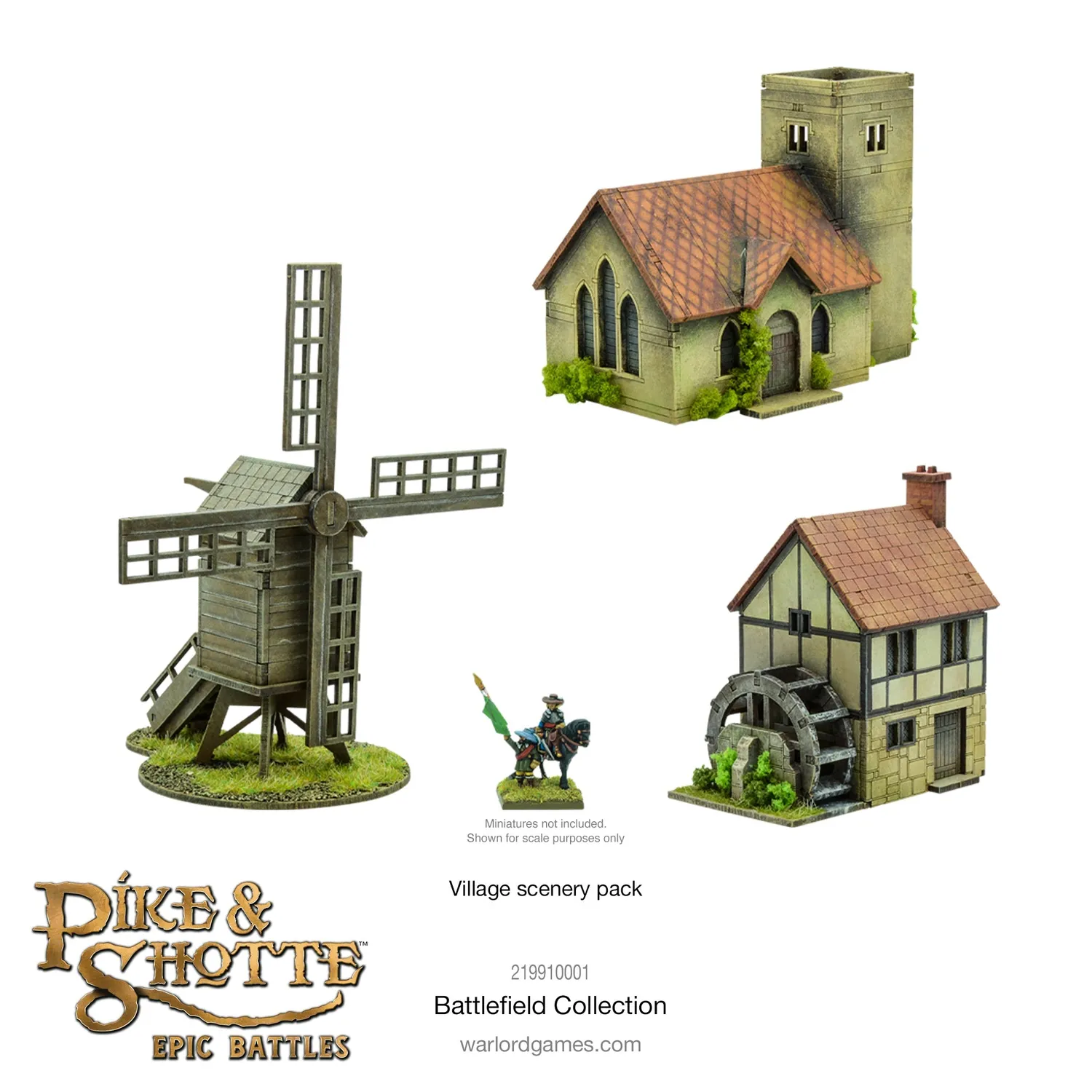 Warlord Games Pike & Shotte Epic Battles Battlefield Collection décor