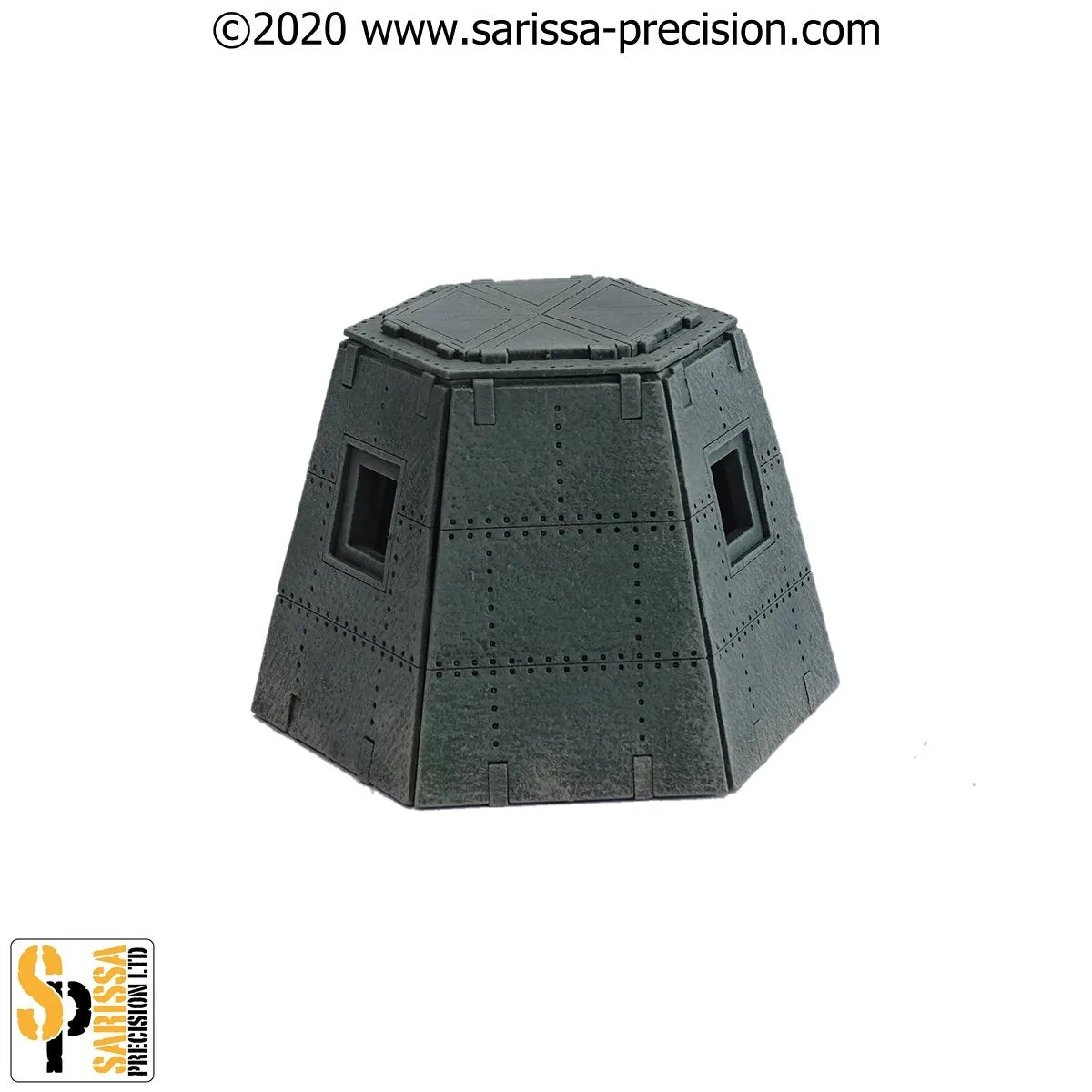 Bolt Action Japanese Metal Pill Boxes bunkers japonais MDF 28 mm