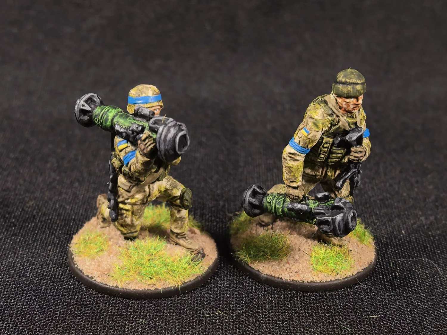 Ares Wargames Réguliers Ukrainiens figurines 28mm métal x24