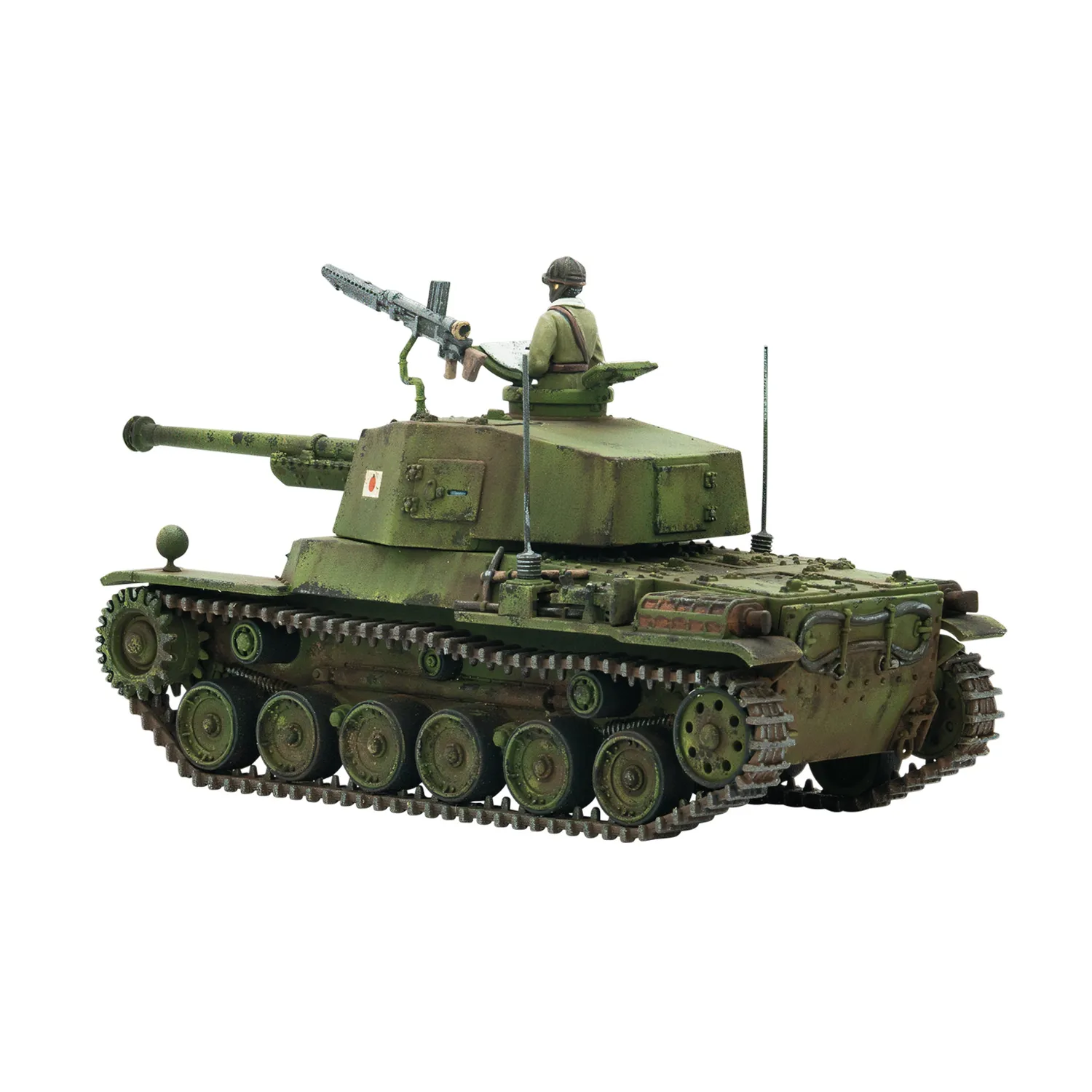 Bolt Action Chi-Nu Medium Tank char moyen japonais plastique
