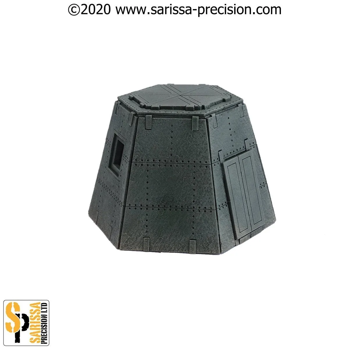 Bolt Action Japanese Metal Pill Boxes bunkers japonais MDF 28 mm