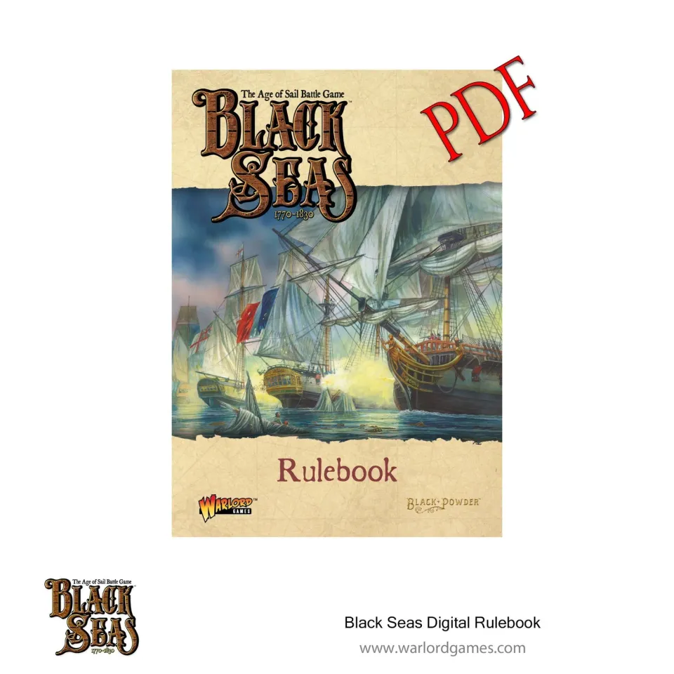 Bolt Action Black Seas Digital PDF livre de règles numérique