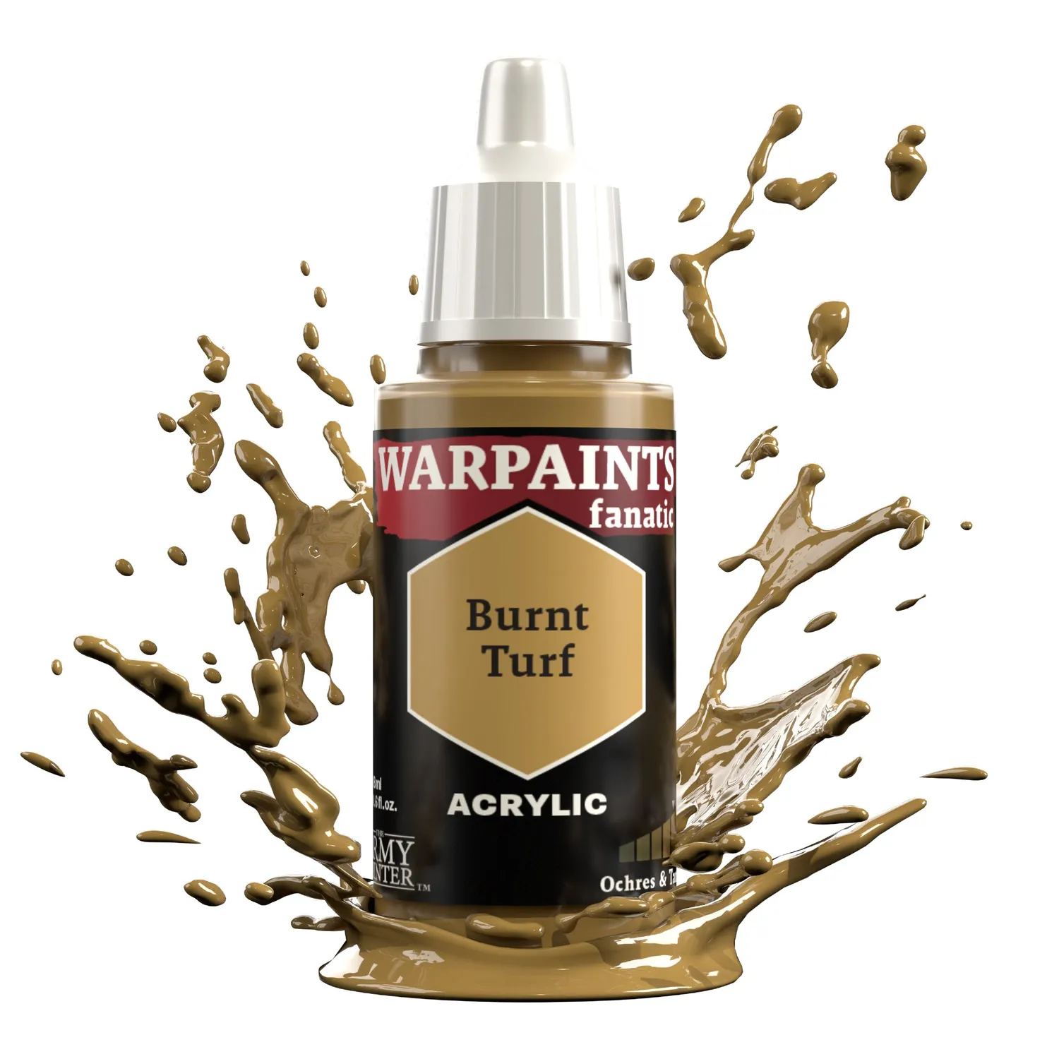 Army Painter Warpaints Fanatic Burnt Turf peinture 18 ml marron