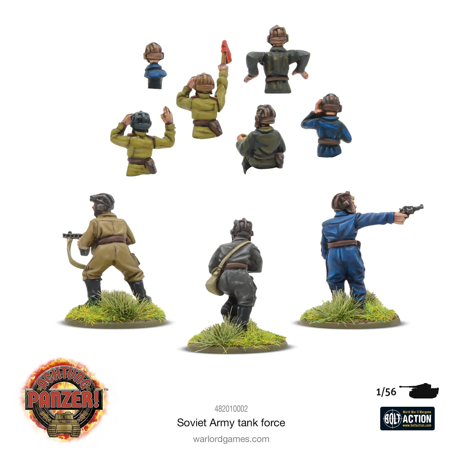 Warlord Games Achtung Panzer! Soviet Tank Force coffret chars 1/56