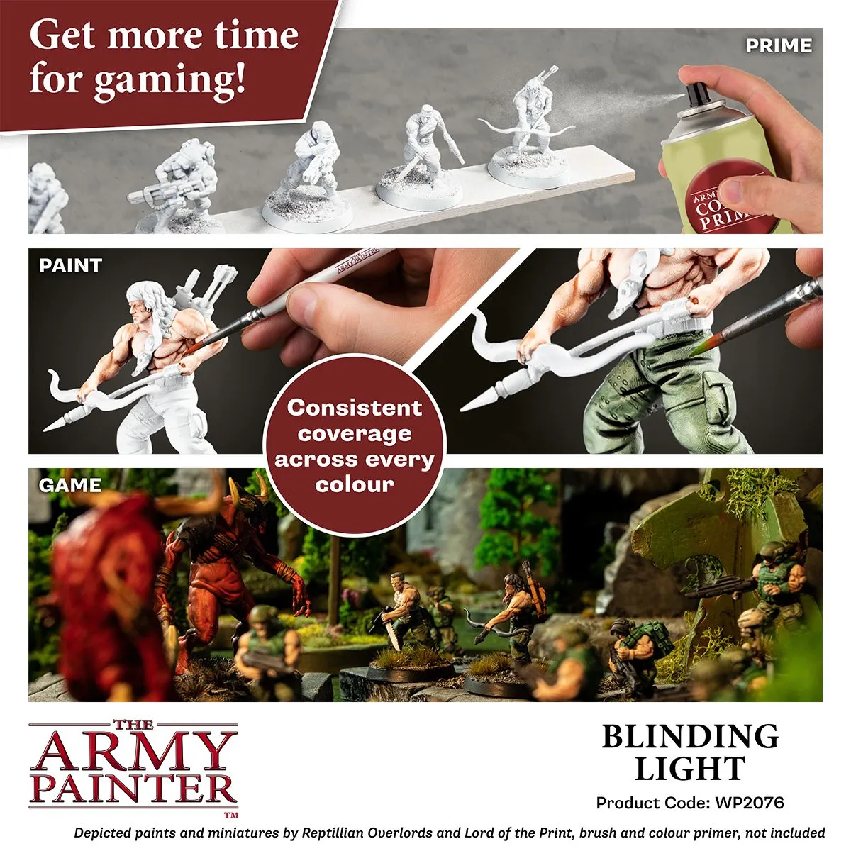 Army Painter Speedpaint Blinding Light peinture 18 ml