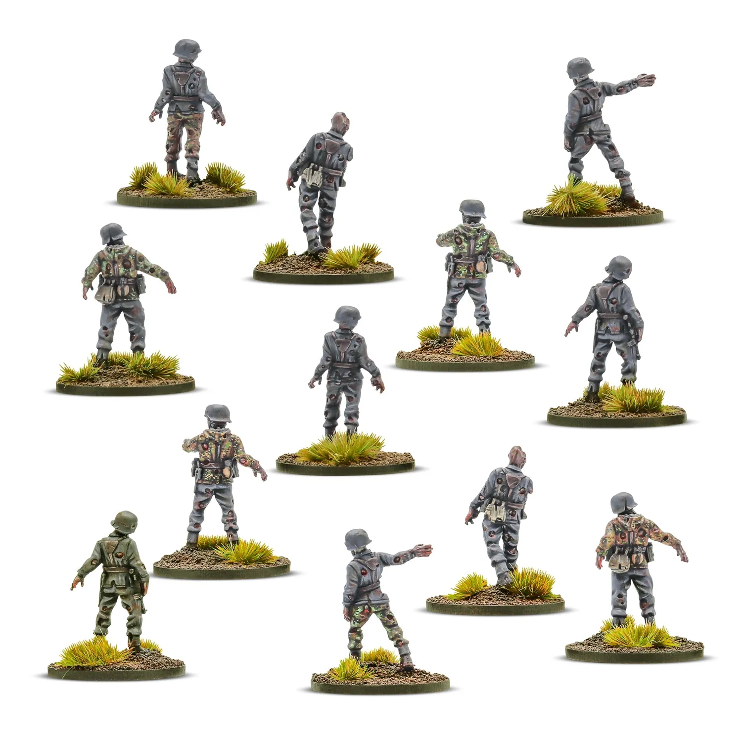 Bolt Action Totenkorps figurines métal