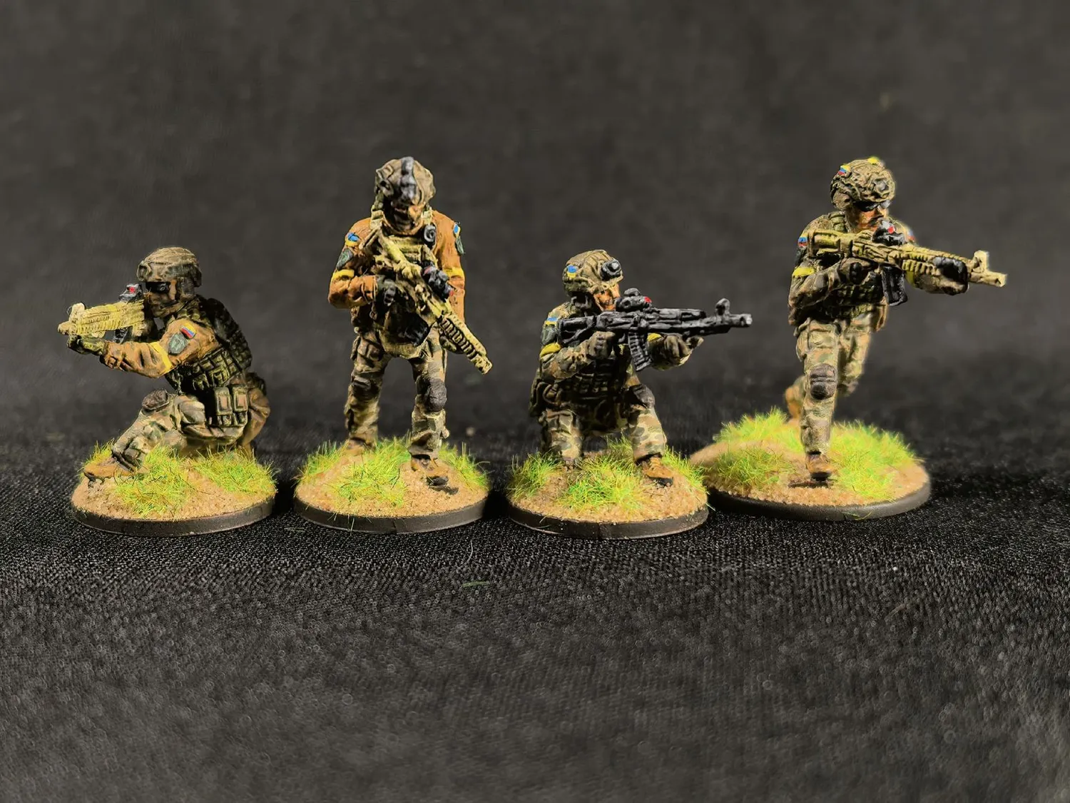 Des Tranchées aux Barricades Forces Spéciales Ukrainiennes figurines métal 17