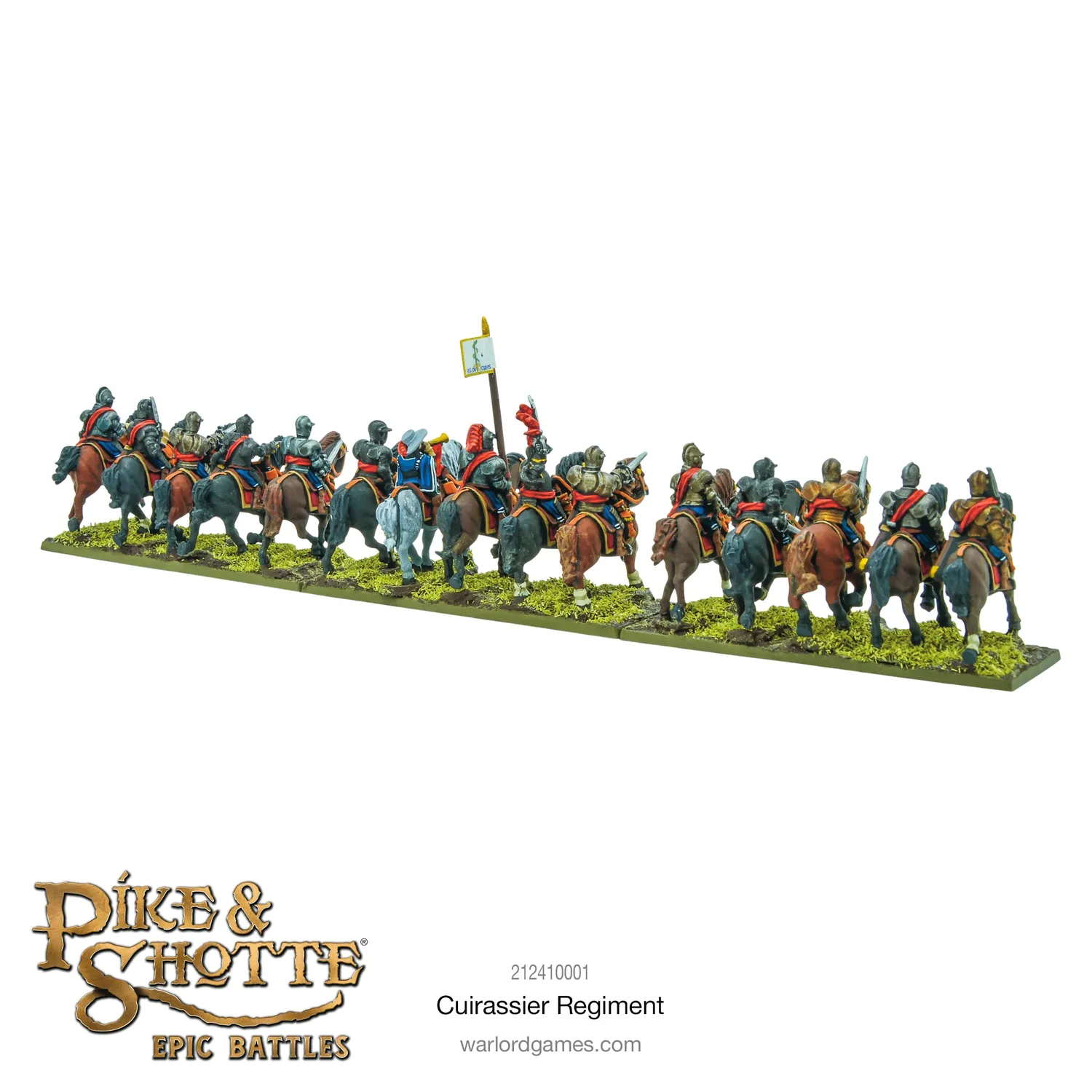 Bolt Action Pike & Shotte Epic Battles Cuirassier Regiment figurines