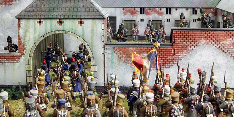 Bolt Action Farmhouse Assault La Haye Sainte Collectors Edition décor