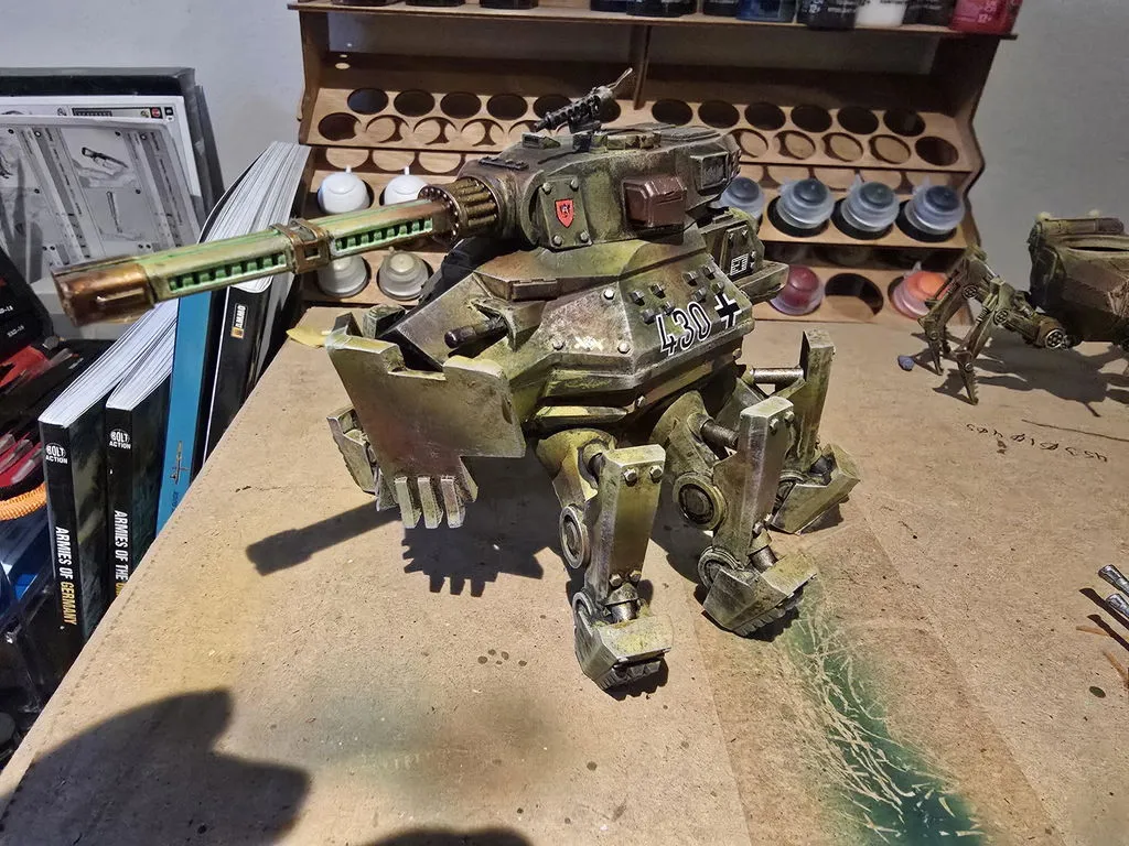Bolt Action Axis Heavy Walker Platoon walkers Axis 3 modèles