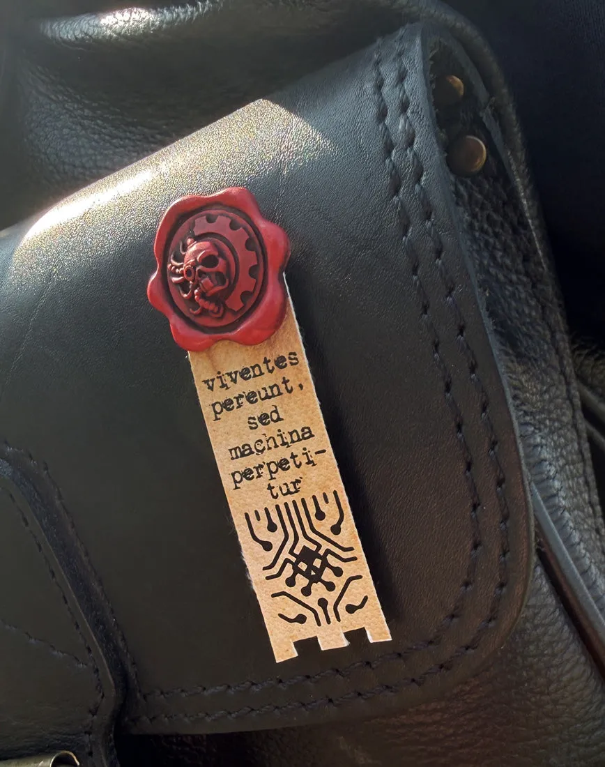 BROTHER VINNI Seal Mechanical Scull type A insigne broche métal