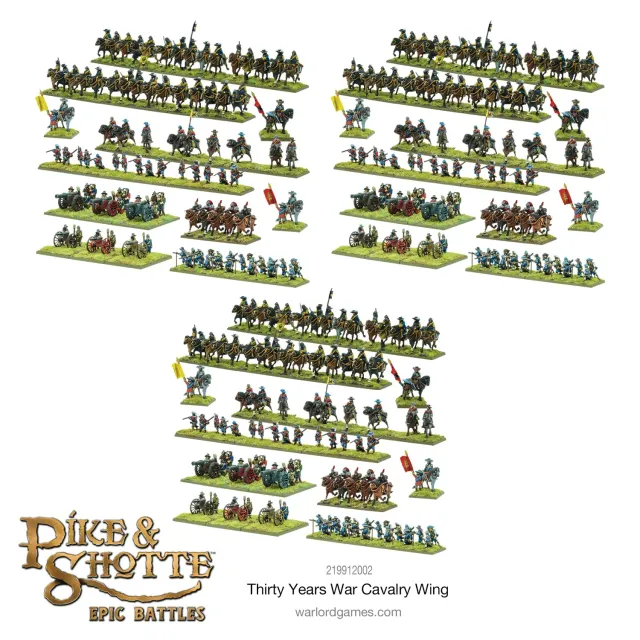 Pike & Shotte Epic Battles Cavalry Wing plastique 30 ans